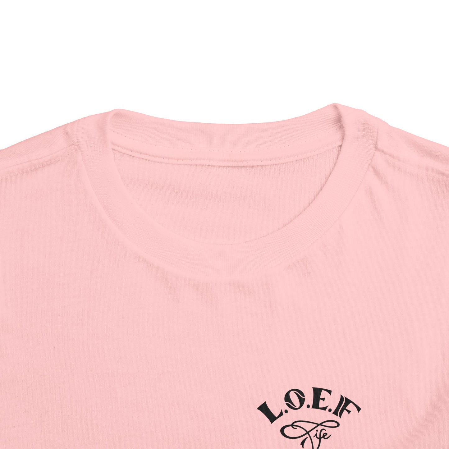 L.O.E.F Foodie 4Life Baby Short Sleeve Tee Shirt (Black)