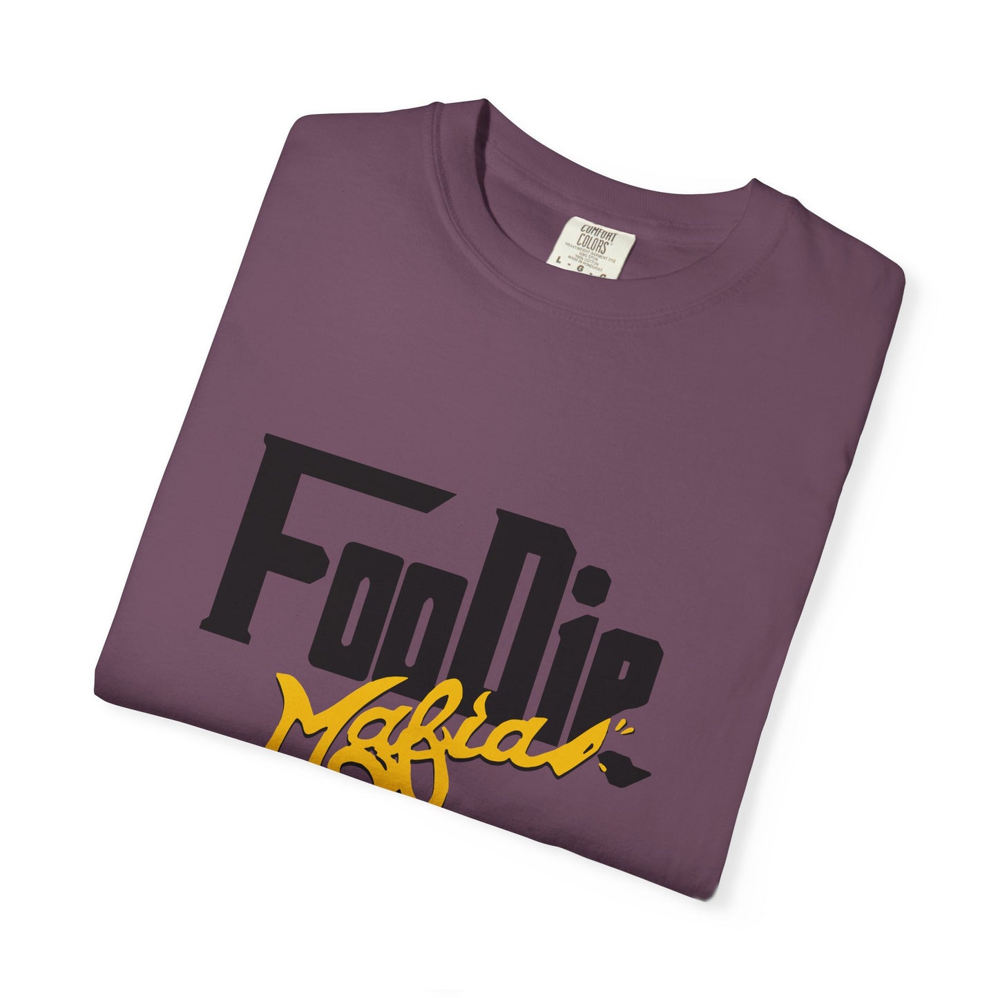 L.O.E.F Foodie Mafia Unisex Tee Shirt (Yellow)