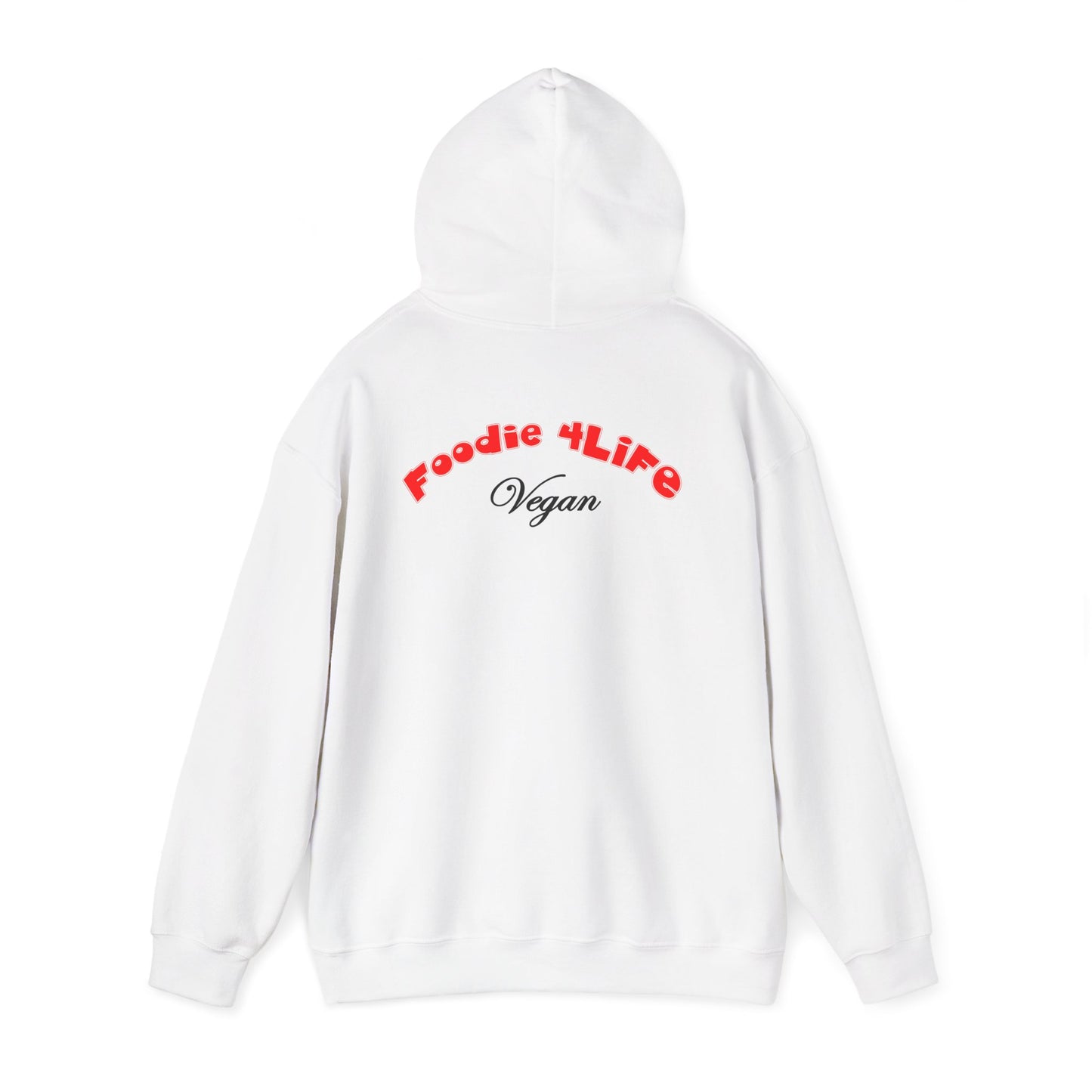 L.O.E.F Foodie 4Life Vegan Hoodie (Fiery Red)