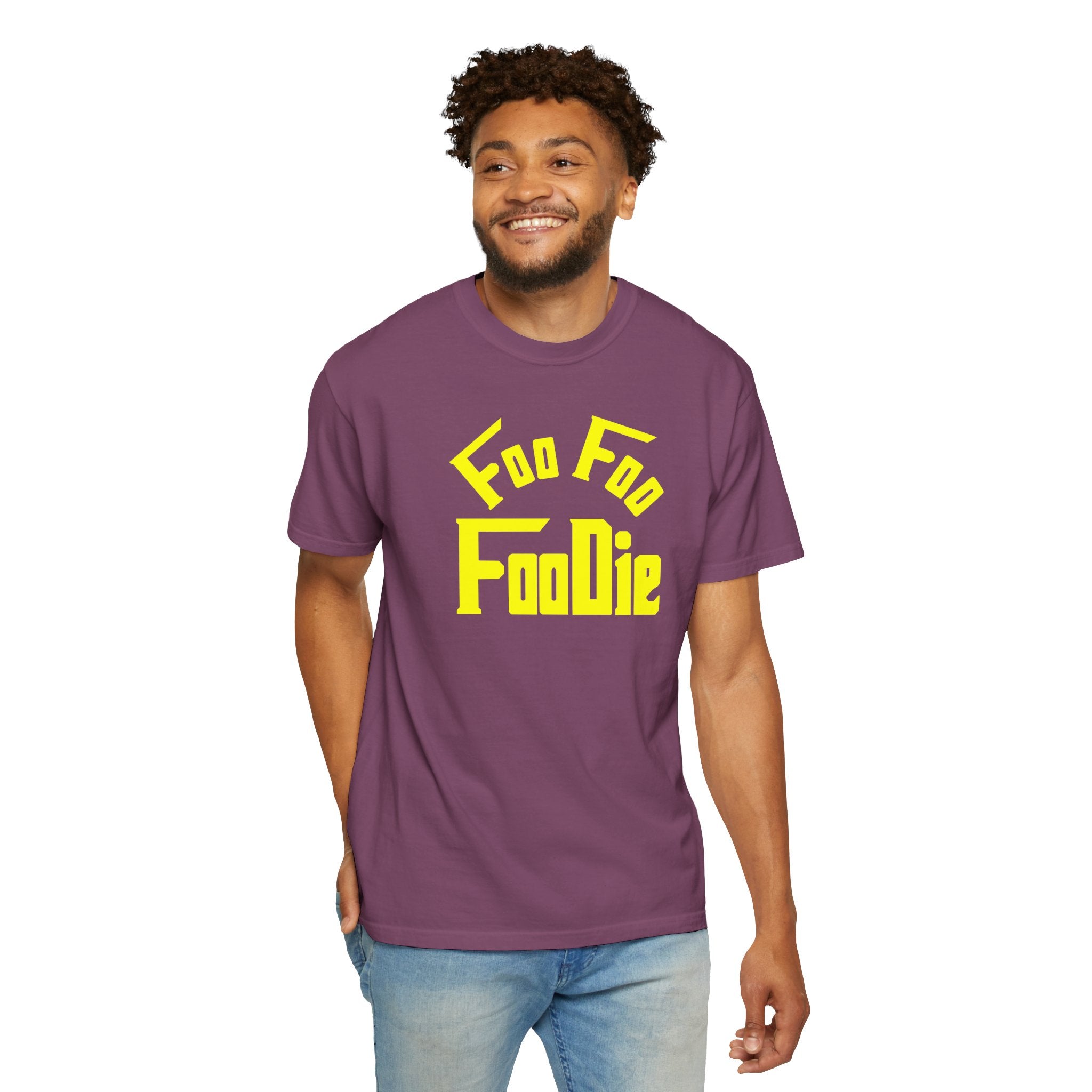 L.O.E.F FOO FOO FOODIE Unisex Tee shirt (Yellow)