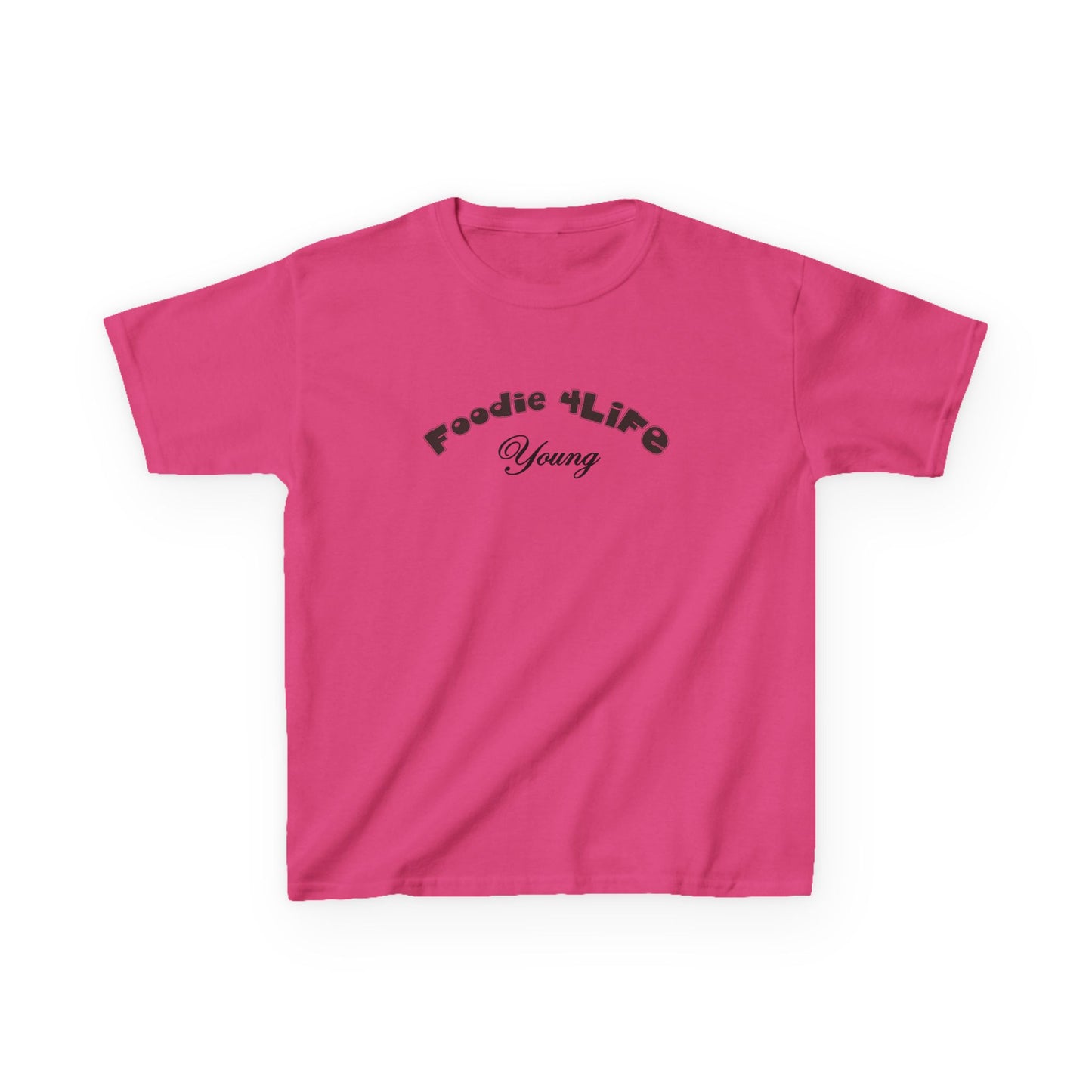 L.O.E.F Foodie 4Life Young Tee Shirt  (Black)