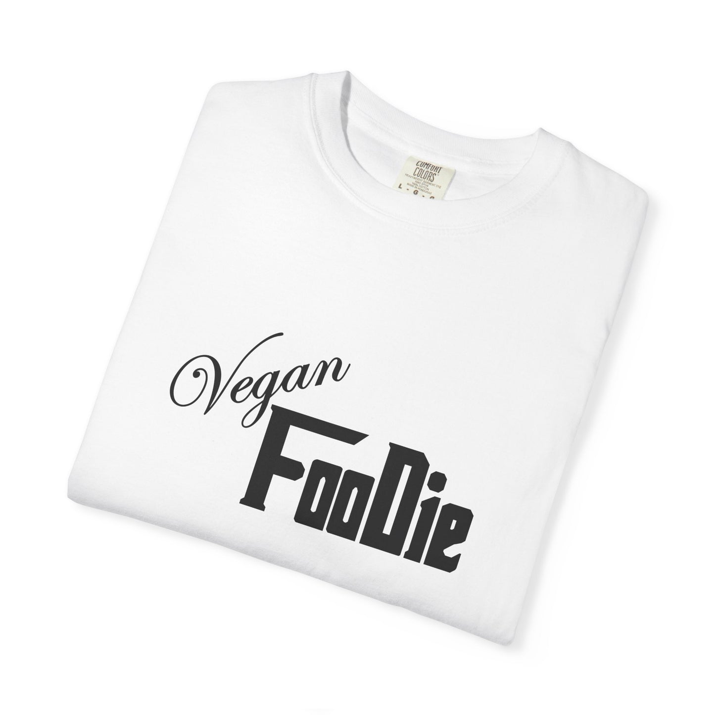 L.O.E.F Unisex Vegan Foodie Tee Shirt (Black)