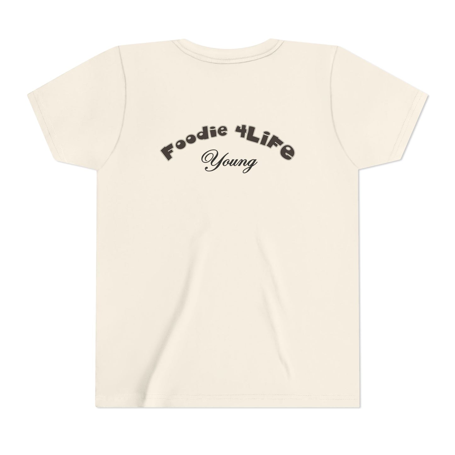 L.O.E.F Foodie 4Life Young Short Sleeve Tee (Black)