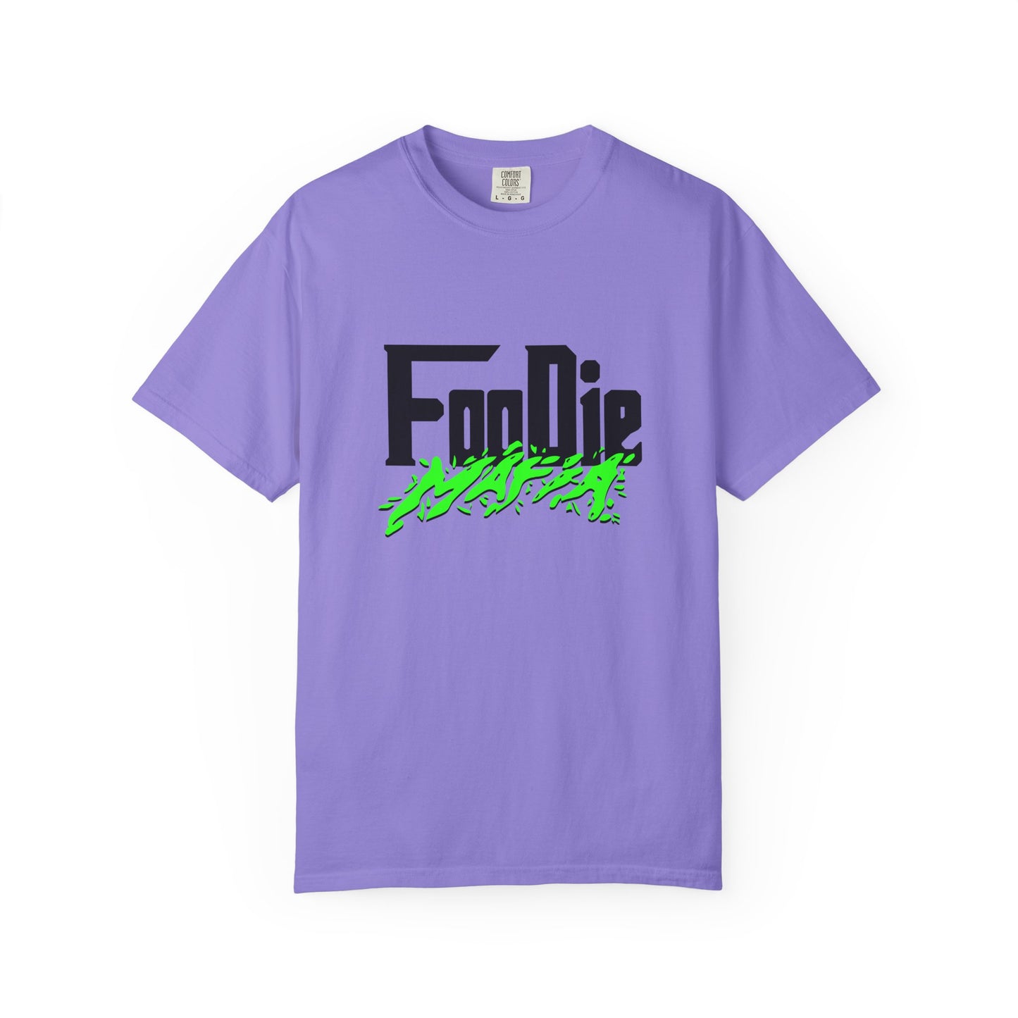 L.O.E.F Foodie Mafia Tee Shirt (Neon Green)