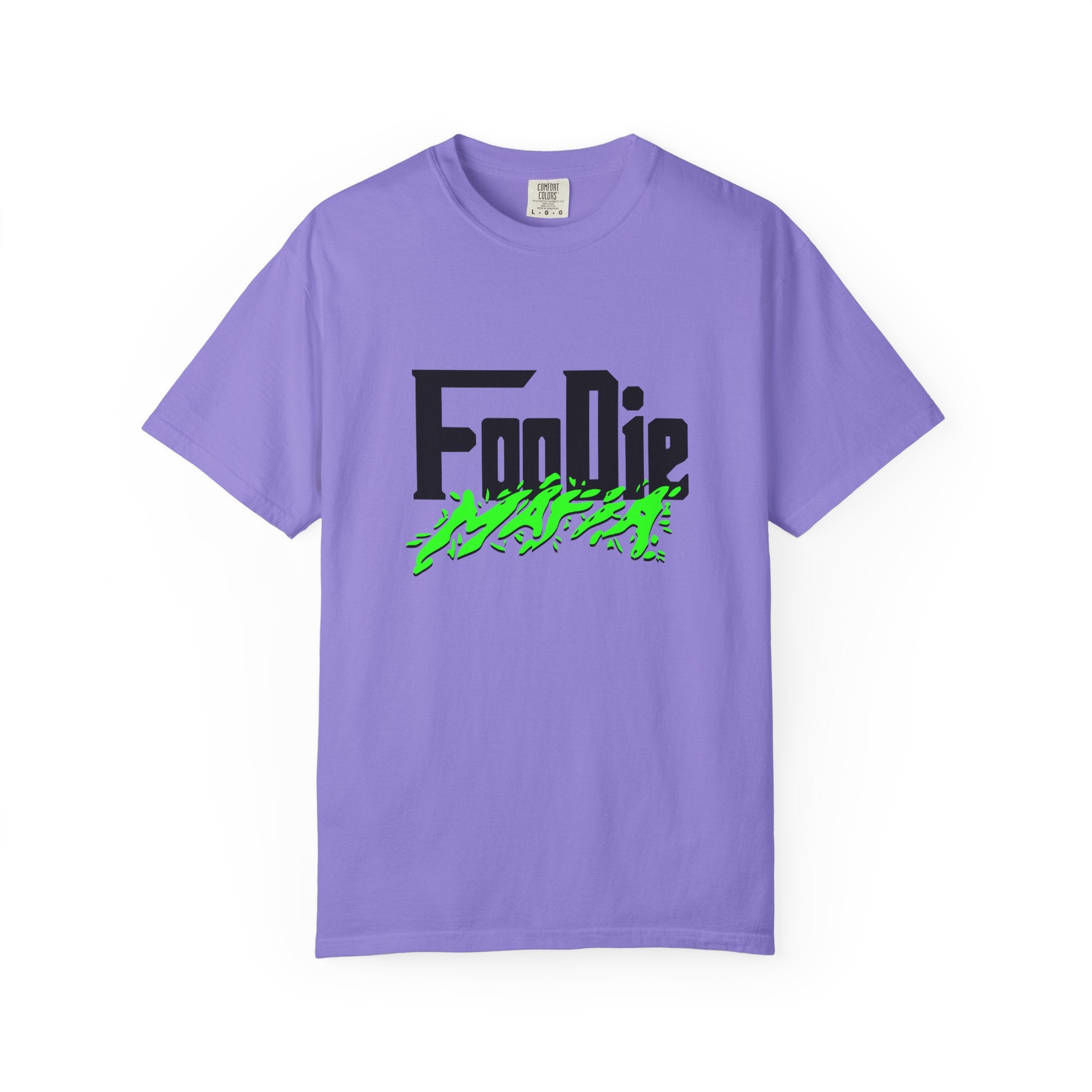 L.O.E.F Foodie Mafia Tee Shirt (Neon Green)