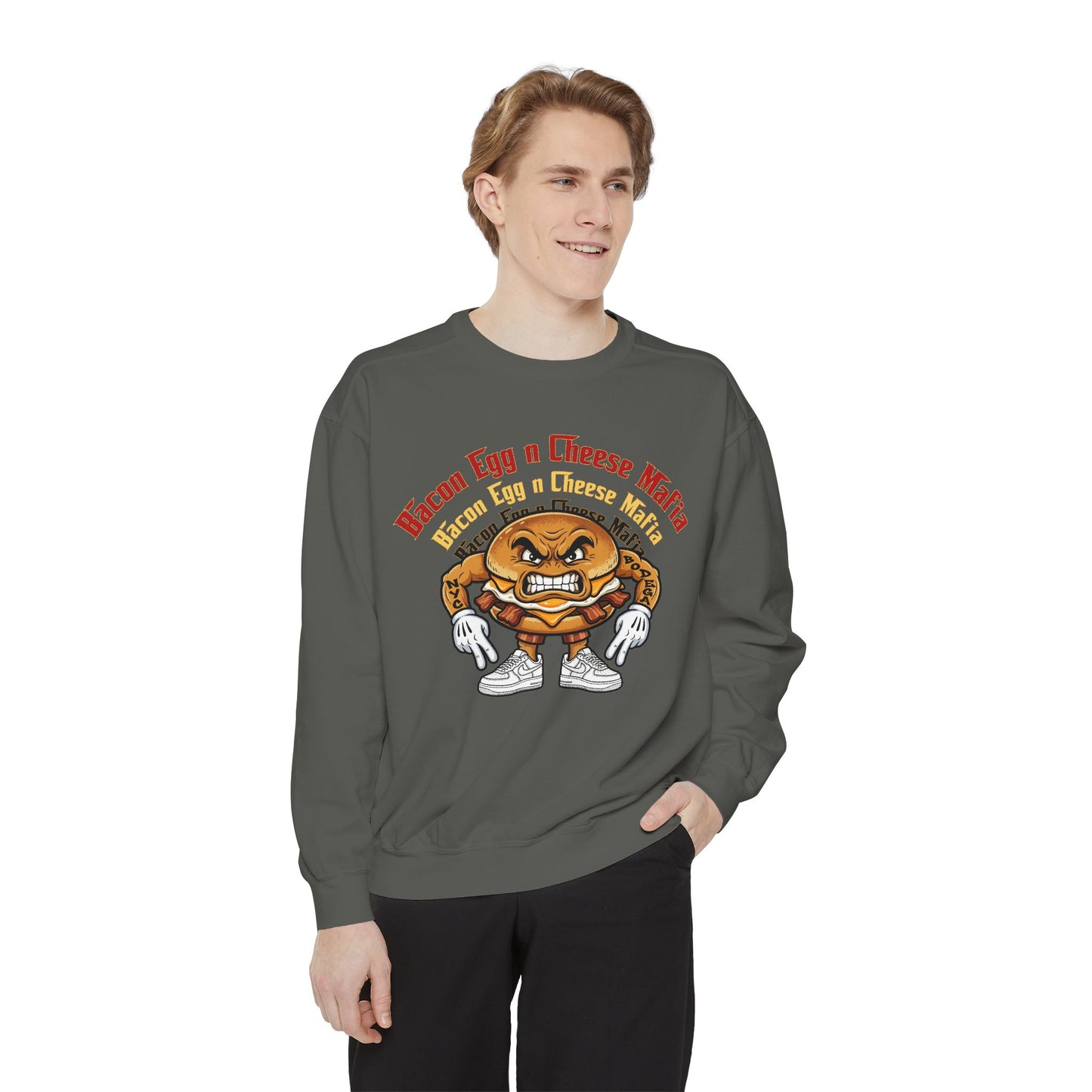 L.O.E.F Bacon Egg n Cheese Mafia Sweatshirt