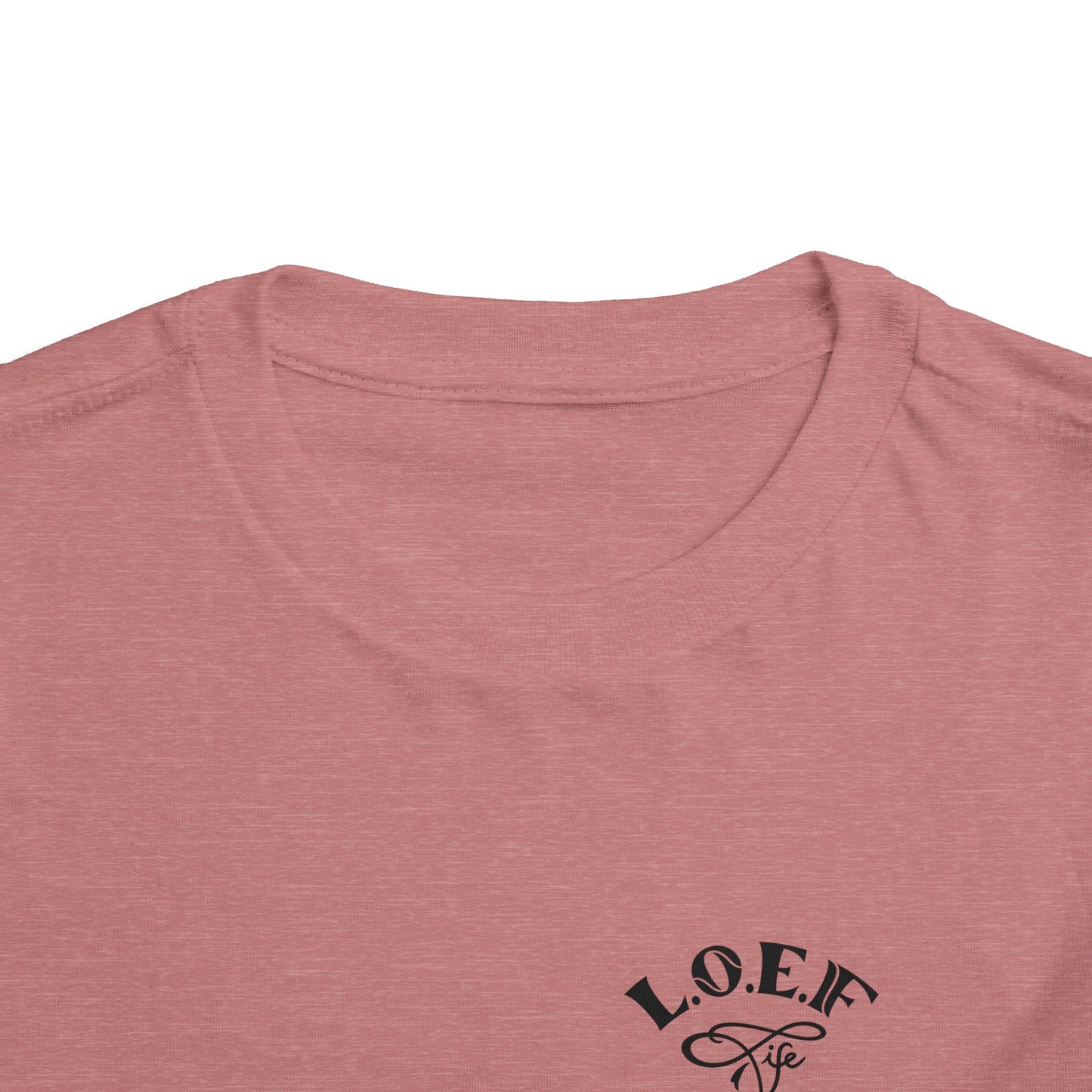 L.O.E.F Foodie 4Life Baby Short Sleeve Tee Shirt (Black)