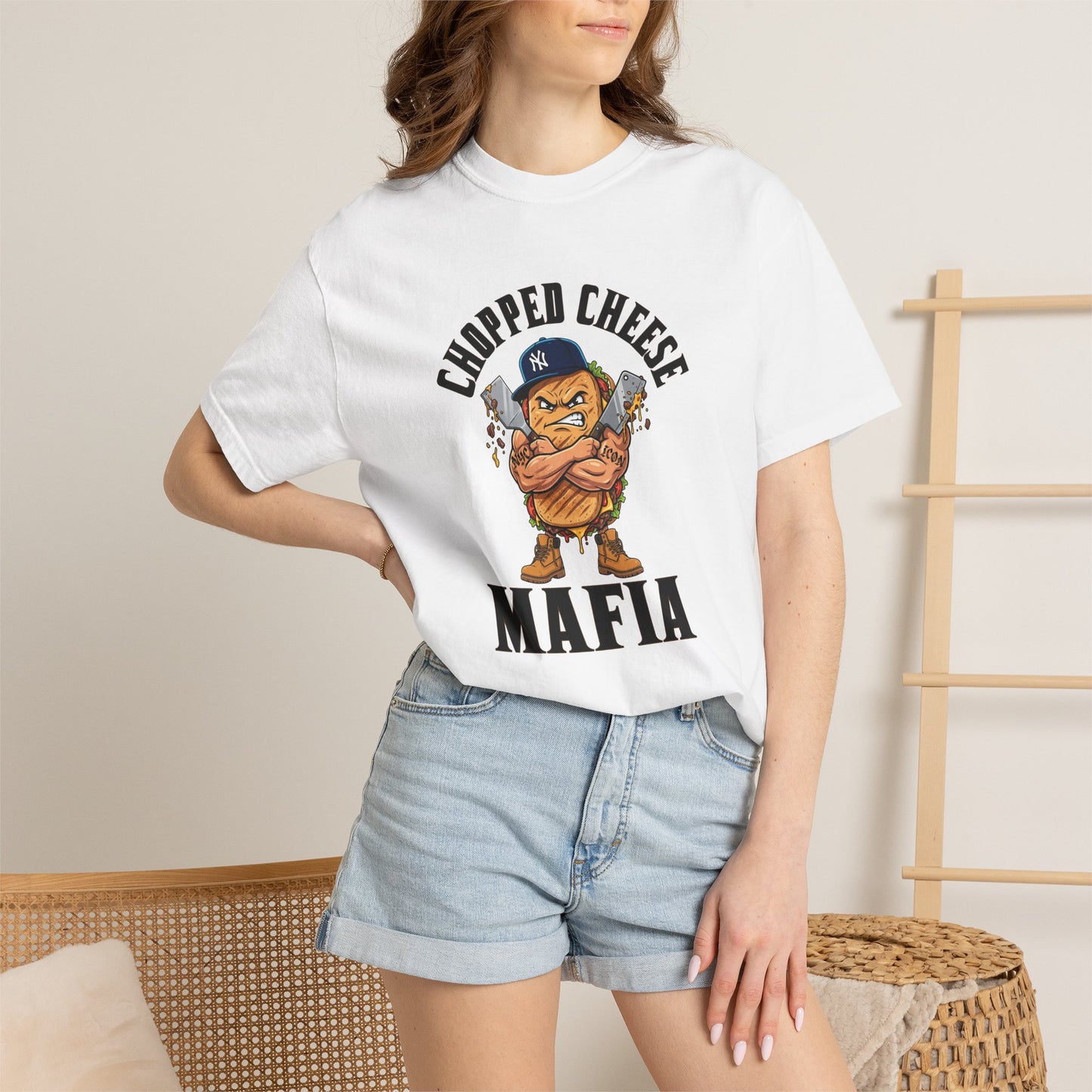 L.O.E.F Mafia Chopped Cheese Unisex Tee Shirt