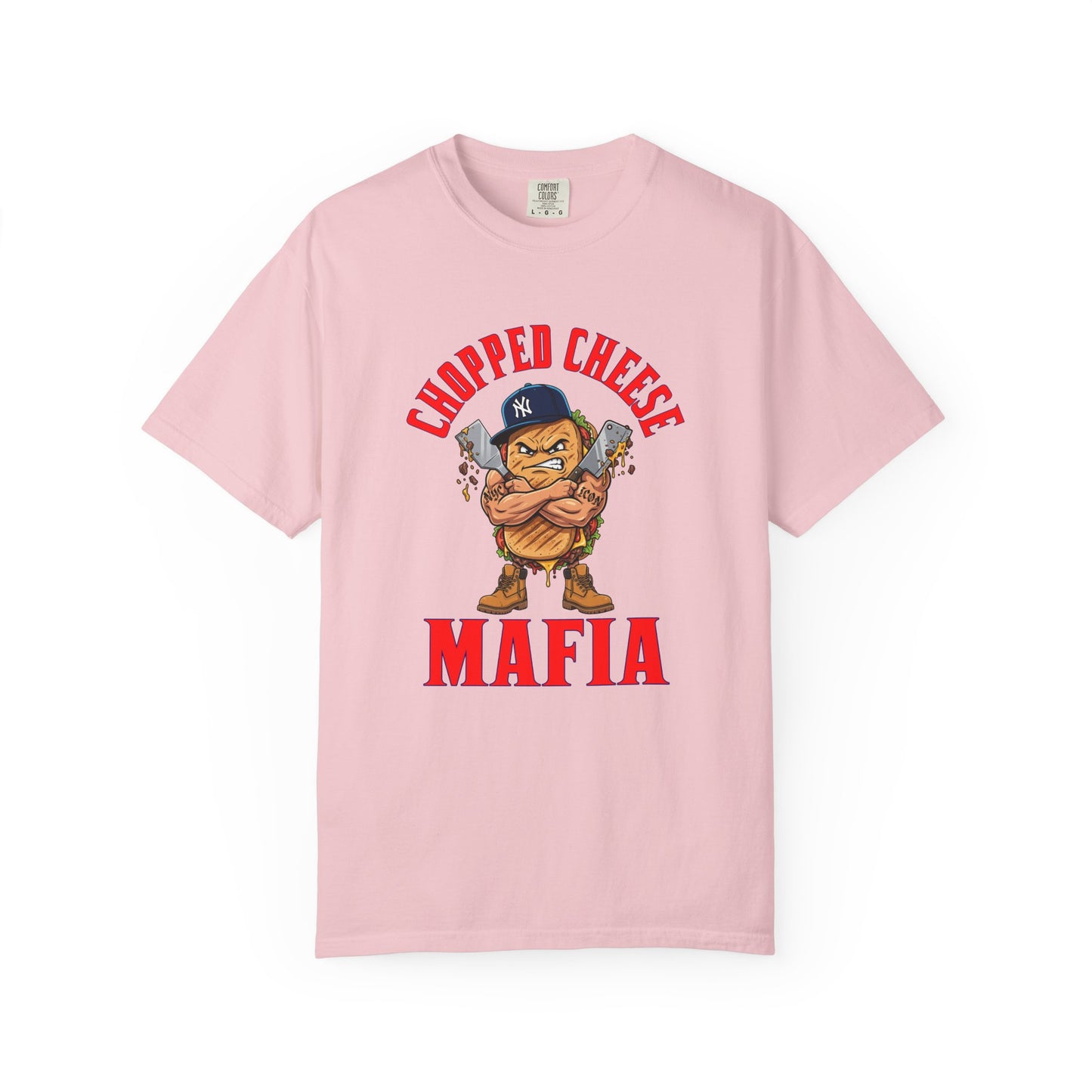 L.O.E.F Mafia Chopped Cheese Unisex Tee Shirt (Red)