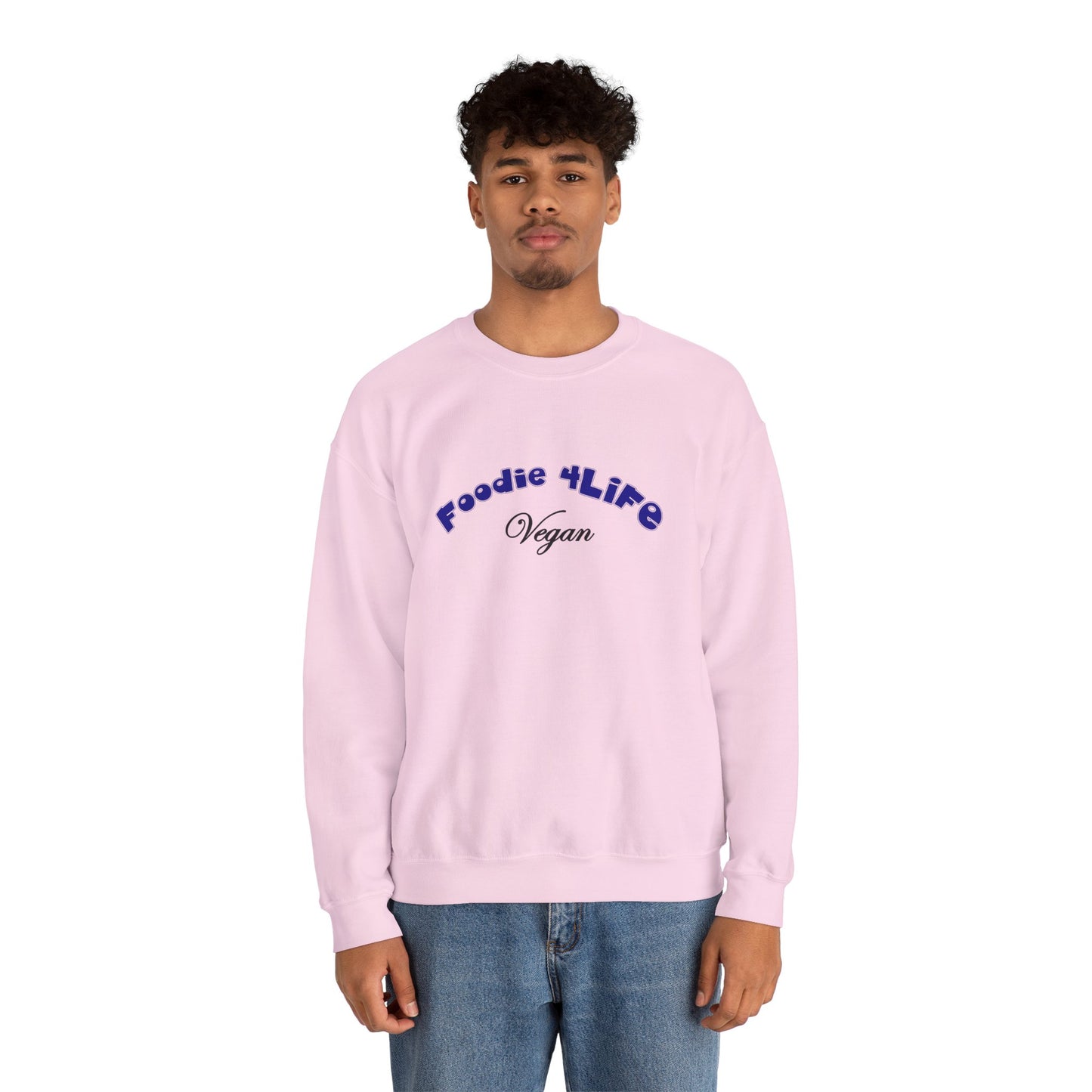 L.O.E.F Foodie 4Life Vegan Unisex Sweatshirt (Violet)