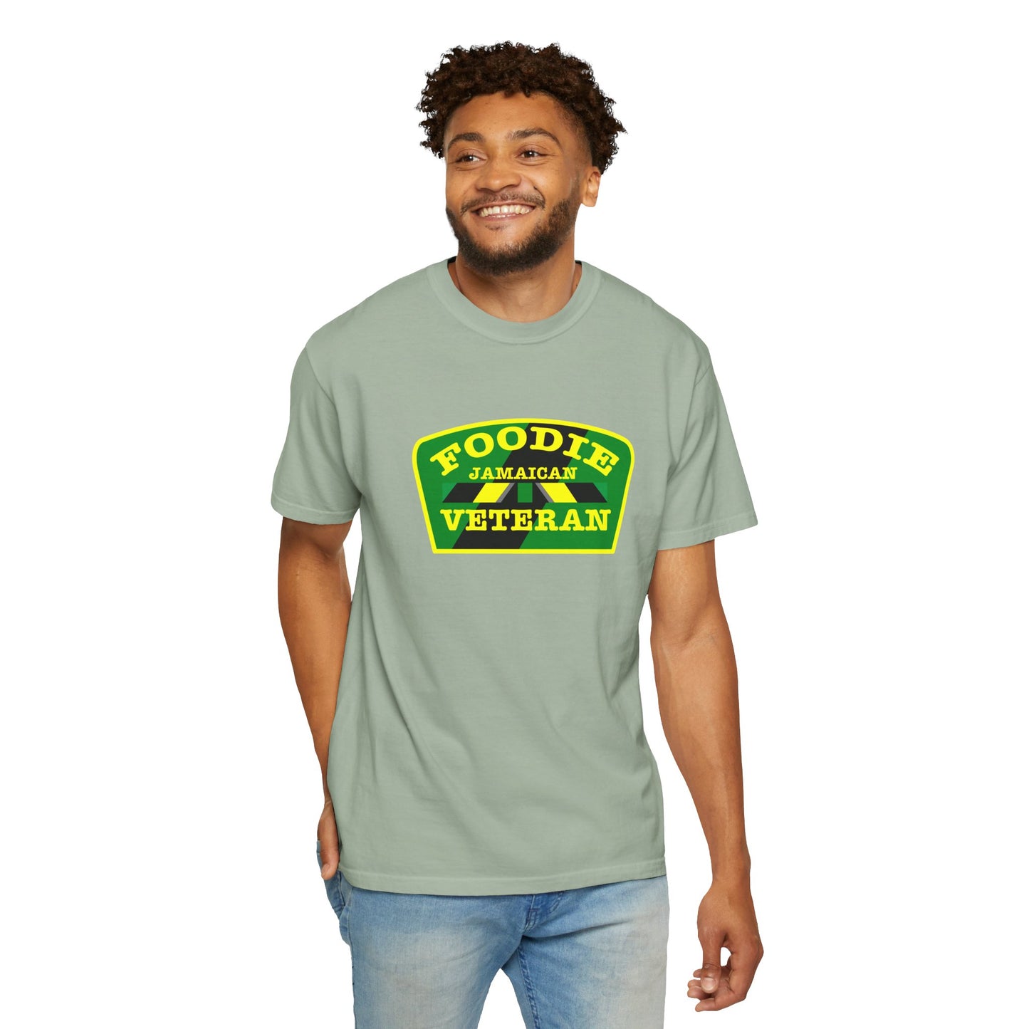 L.O.E.F Foodie Veteran Jamaican Unisex Tee Shirt