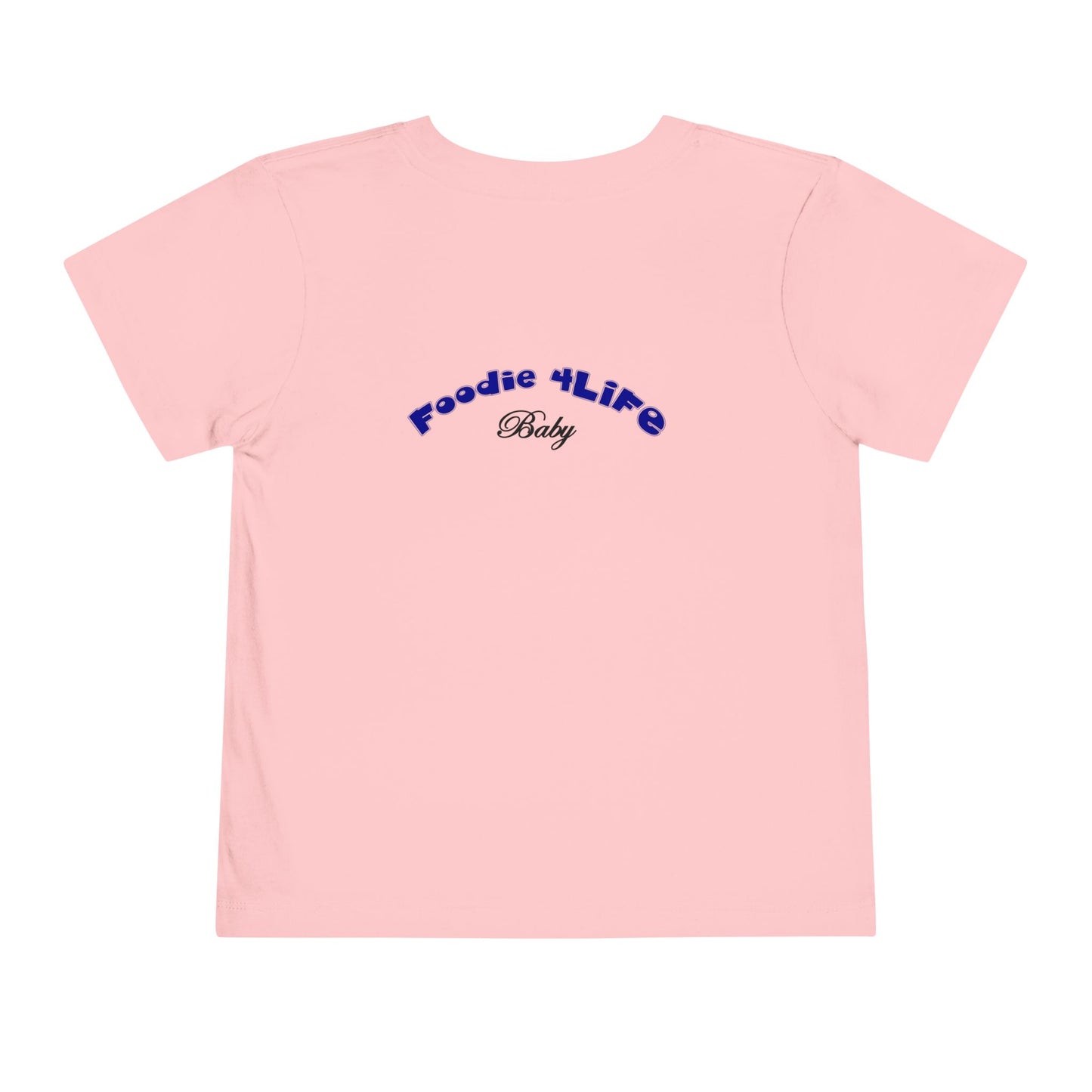 L.O.E.F Foodie 4Life Baby Short Sleeve Tee Shirt (Dark Blue)