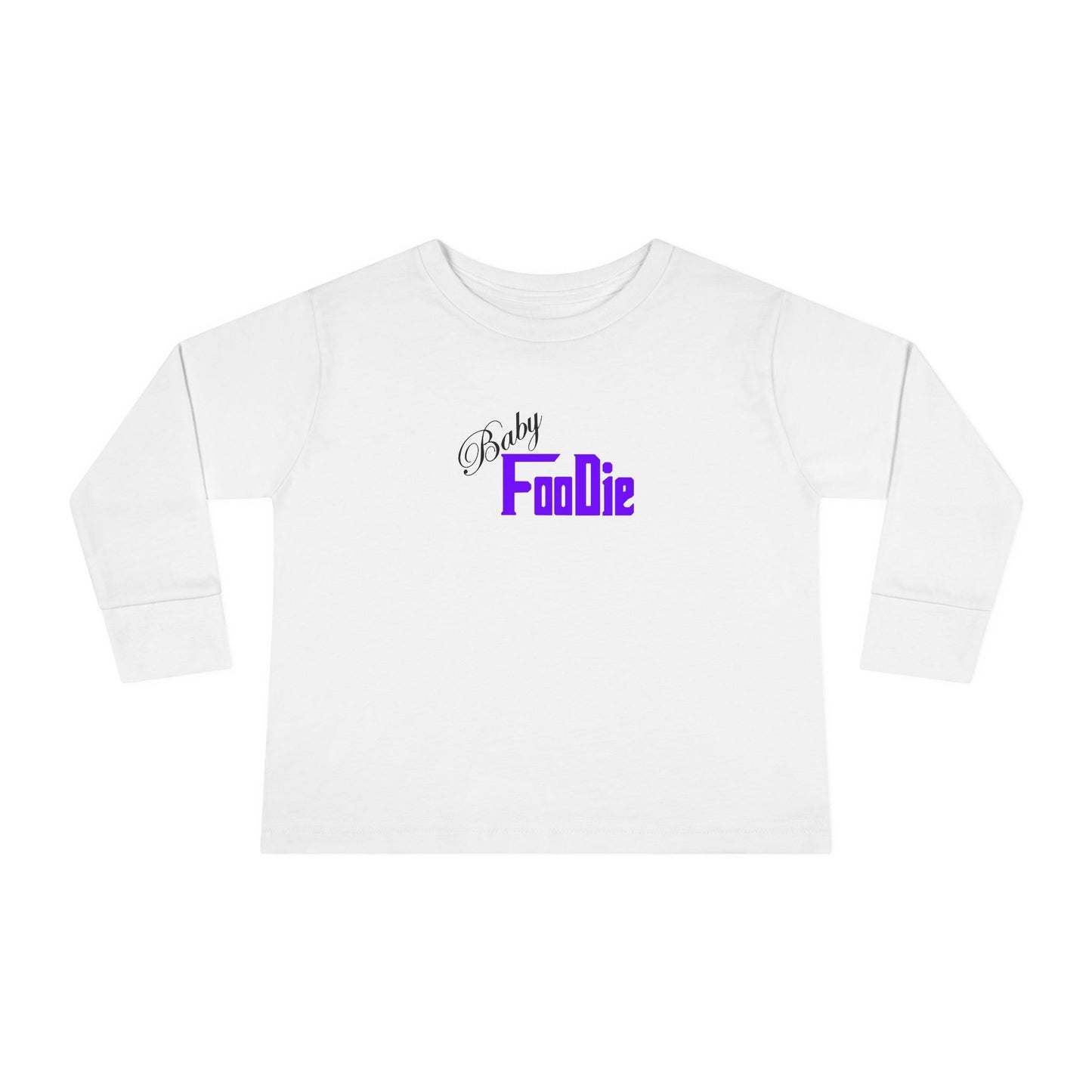 L.O.E.F Future Foodie Toddler Long Sleeve Tee (Violet)
