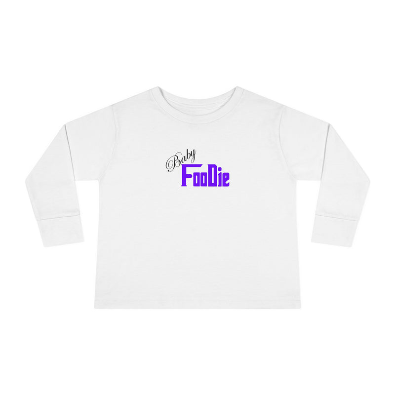 L.O.E.F Future Foodie Toddler Long Sleeve Tee (Violet)