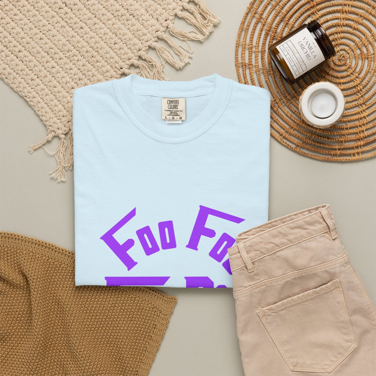 L.O.E.F Foo Foo Foodie T-Shirt (Purple)
