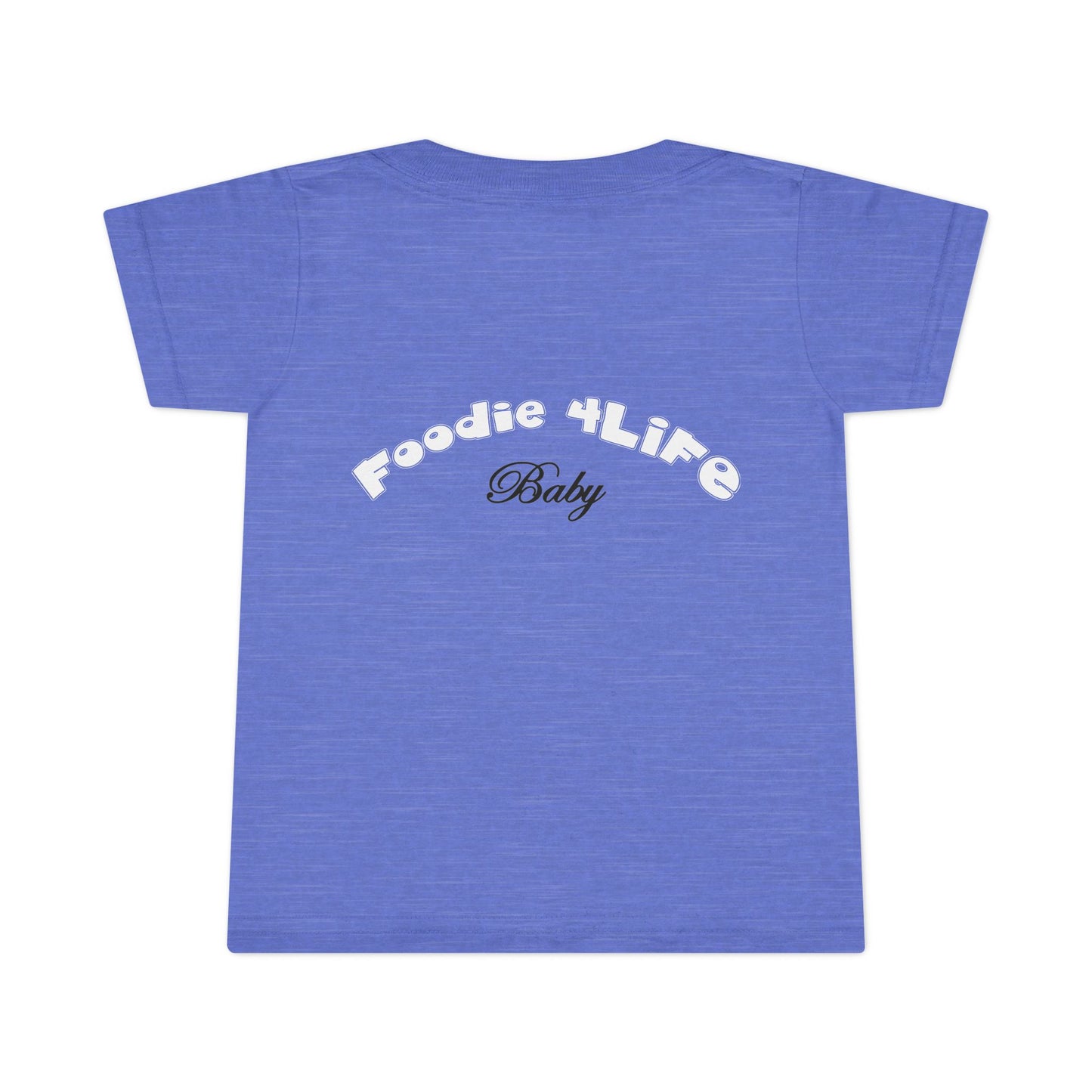 L.O.E.F Foodie 4Life Baby Tee Shirt (White)