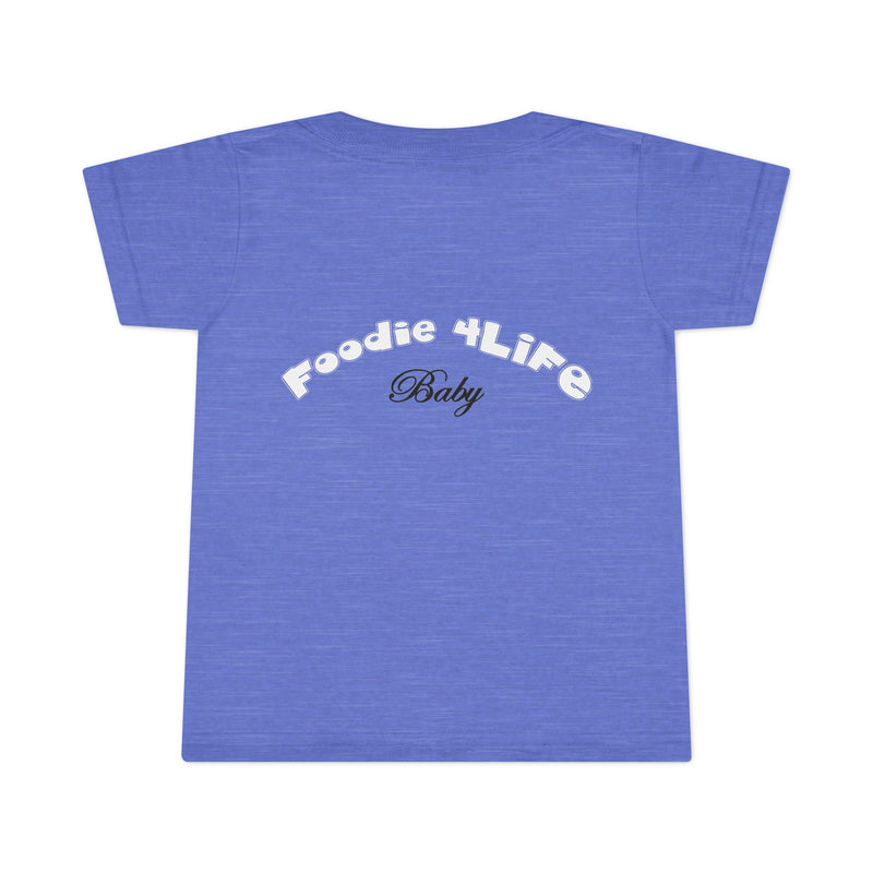 L.O.E.F Foodie 4Life Baby Tee Shirt (White)
