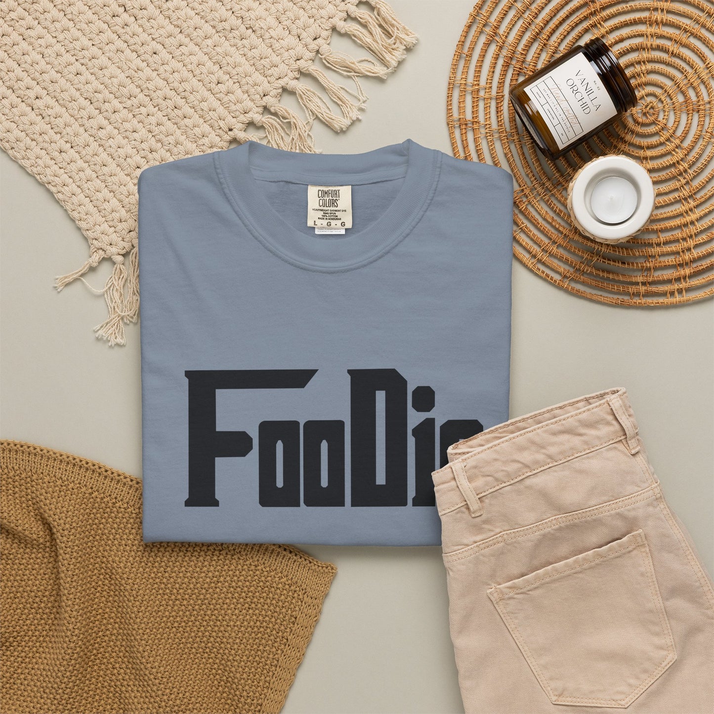 LO.E.F Foodie Unisex Tee Shirt (Black)