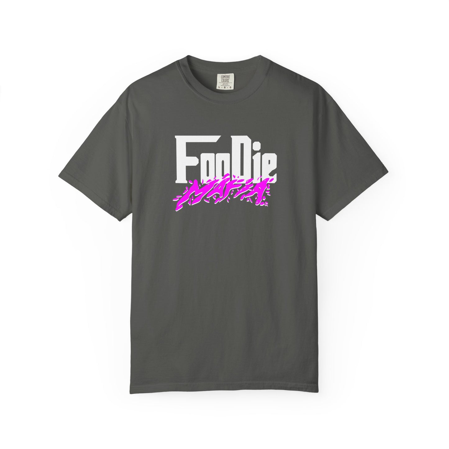 L.O.E.F Foodie Mafia Unisex Tee Shirt  (Purple)