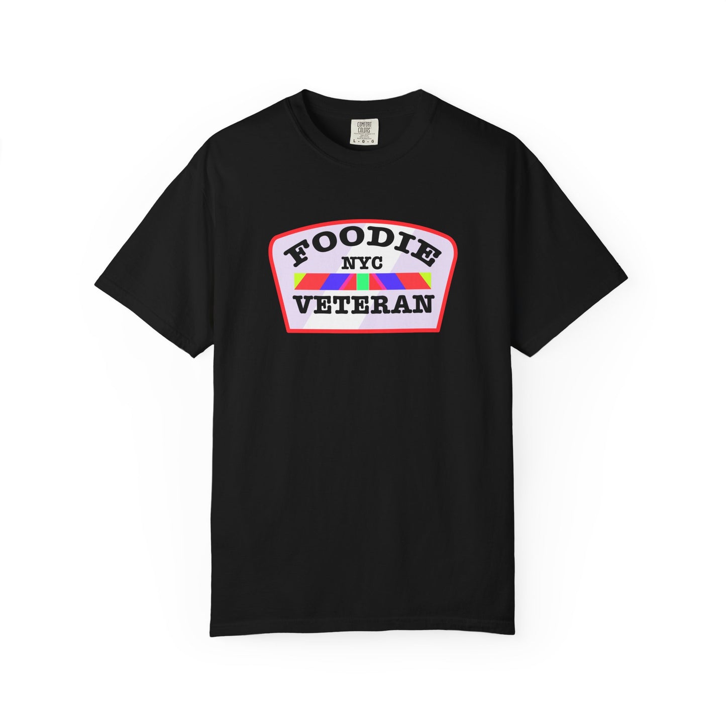 L.O.E.F Foodie Veteran NYC Unisex Tee Shirt (Soft Pink)
