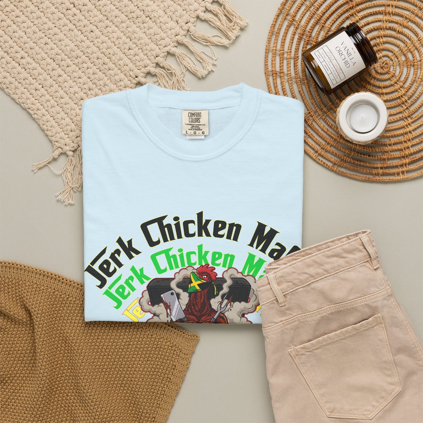 L.O.E.F Jerk Chicken Mafia Unisex Tee Shirt