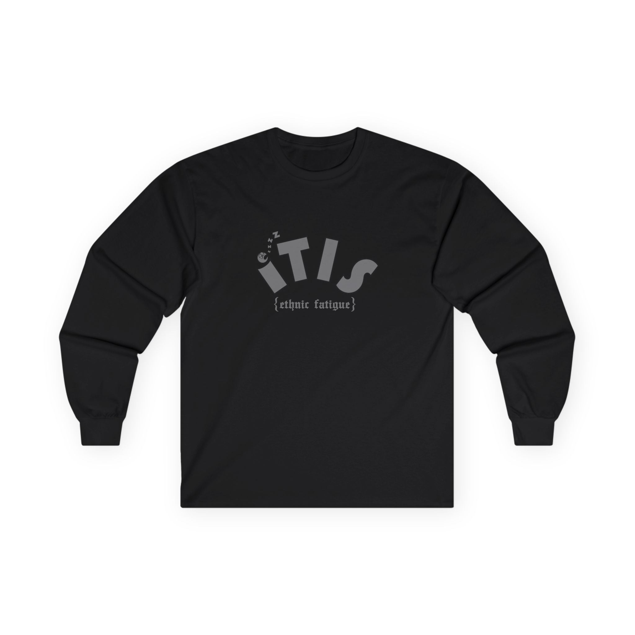 L.O.E.F ITIS Unisex Long Sleeve Tee (Gray)