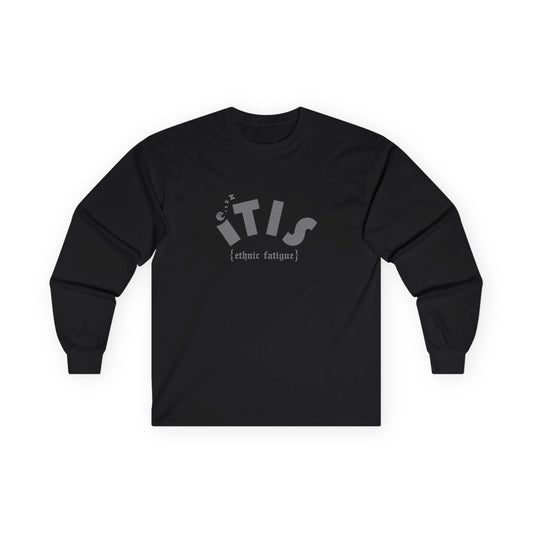L.O.E.F ITIS Unisex Long Sleeve Tee (Gray)