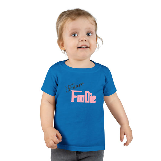 L.O.E.F Future Foodie Toodler Tee Shirt (Soft Pink)
