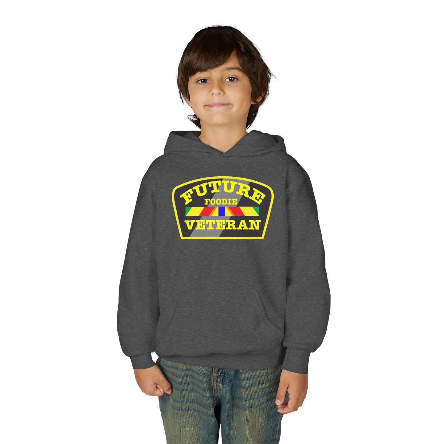 L.O.E.F Future Foodie Veteran Kids Hoodie (Yellow)