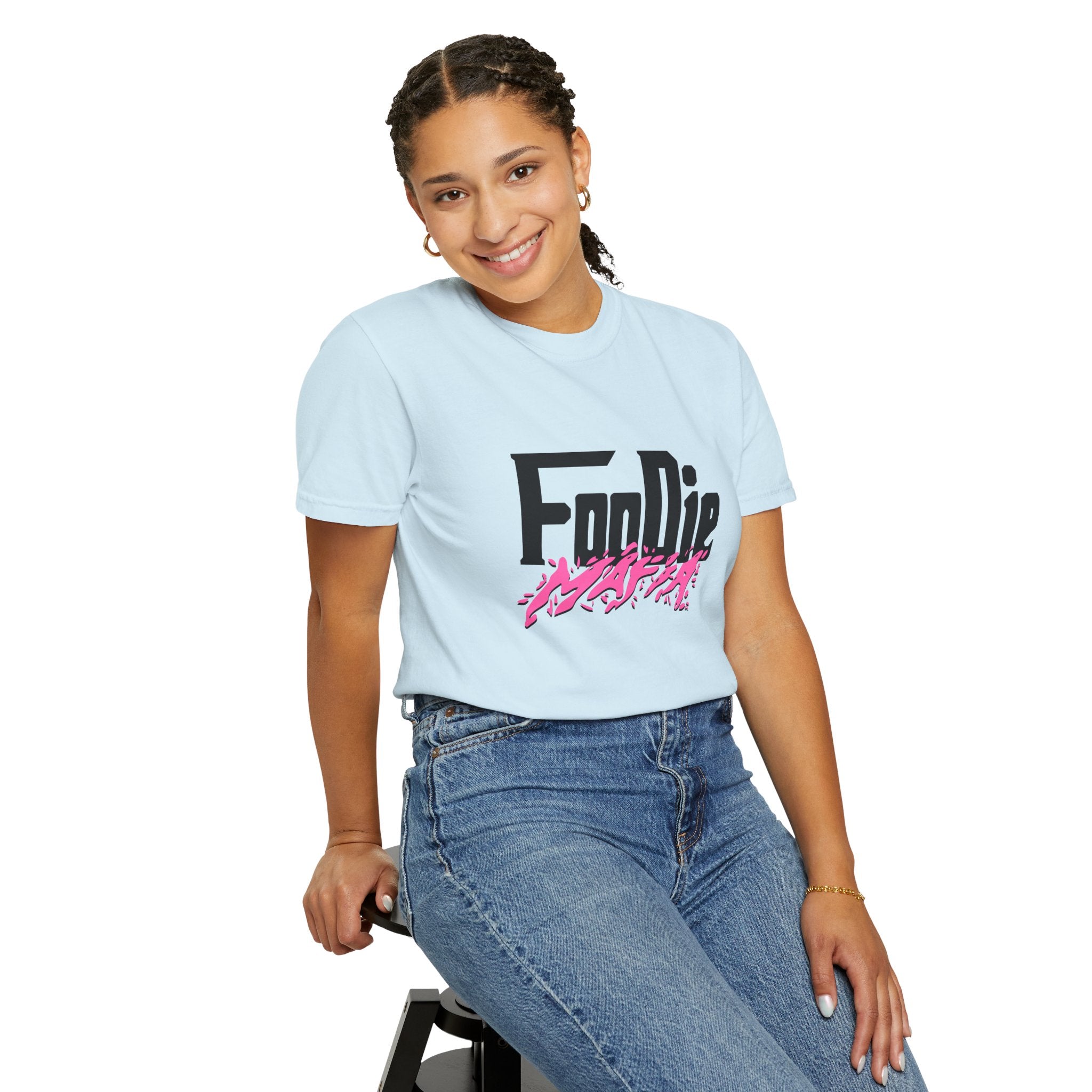 L.O.E.F Foodie Mafia Tee Shirt (Hot Pink)