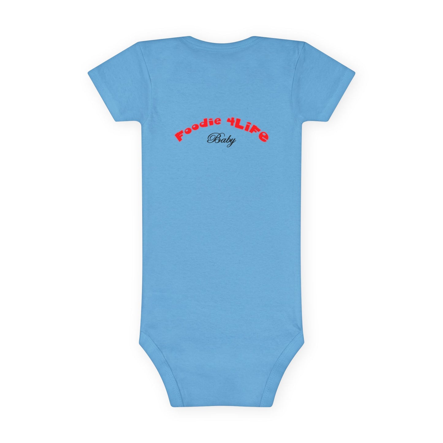 L.O.E.F Foodie 4Life Baby Bodysuit  (Fiery Red)