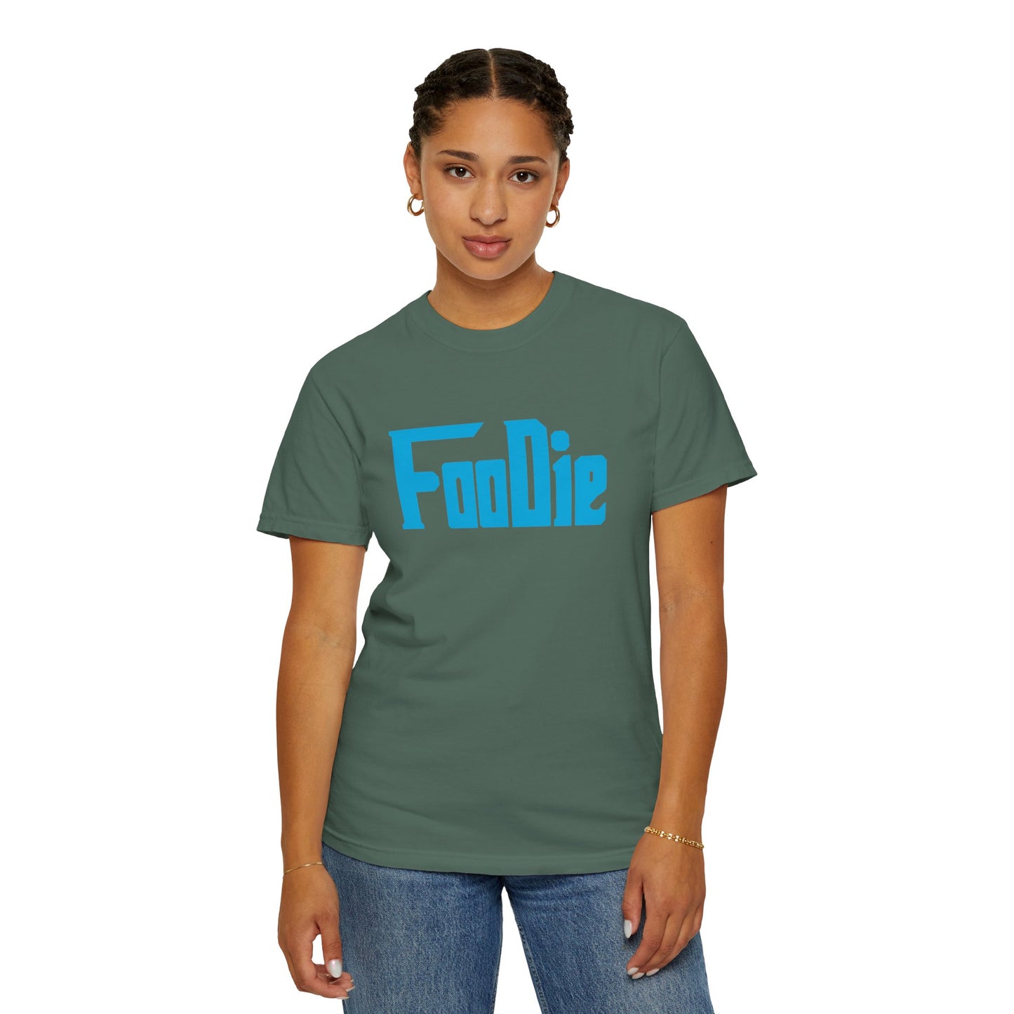 L.O.E.F Foodie Unisex Tee Shirt (Sky Blue)