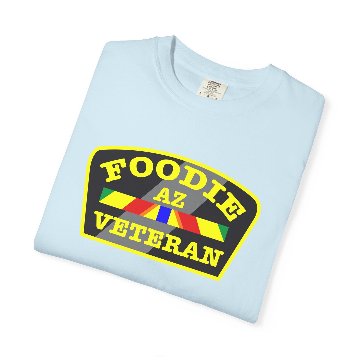 L.O.E.F Foodie Veteran AZ Unisex Tee Shirt (Yellow)