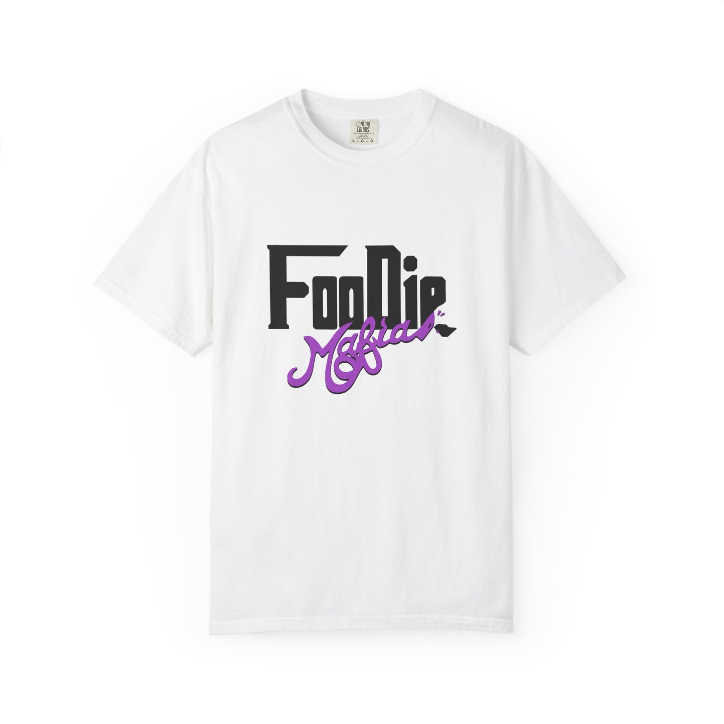 L.O.E.F Foodie Mafia Unisex Tee shirt (Bright Purple)