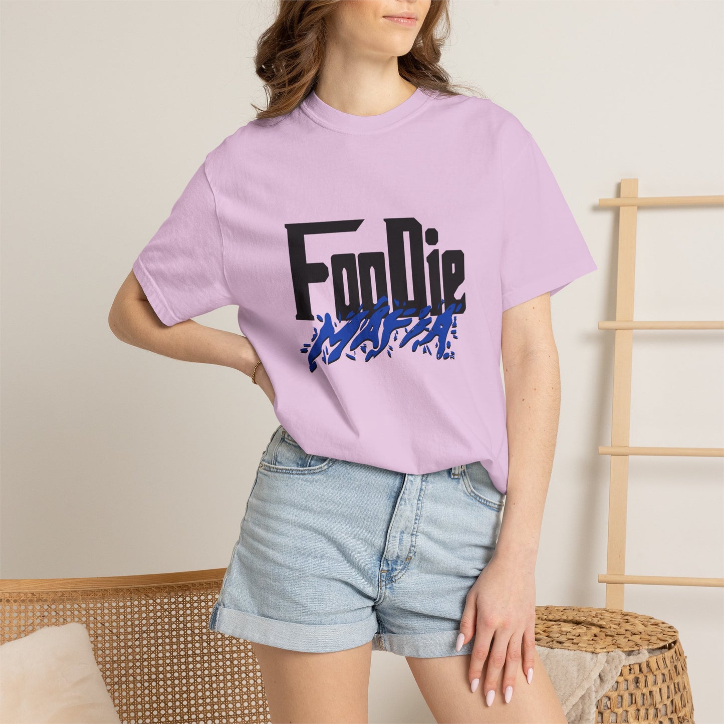 L.O.E.F Foodie Mafia Tee Shirt (Cobalt Blue)