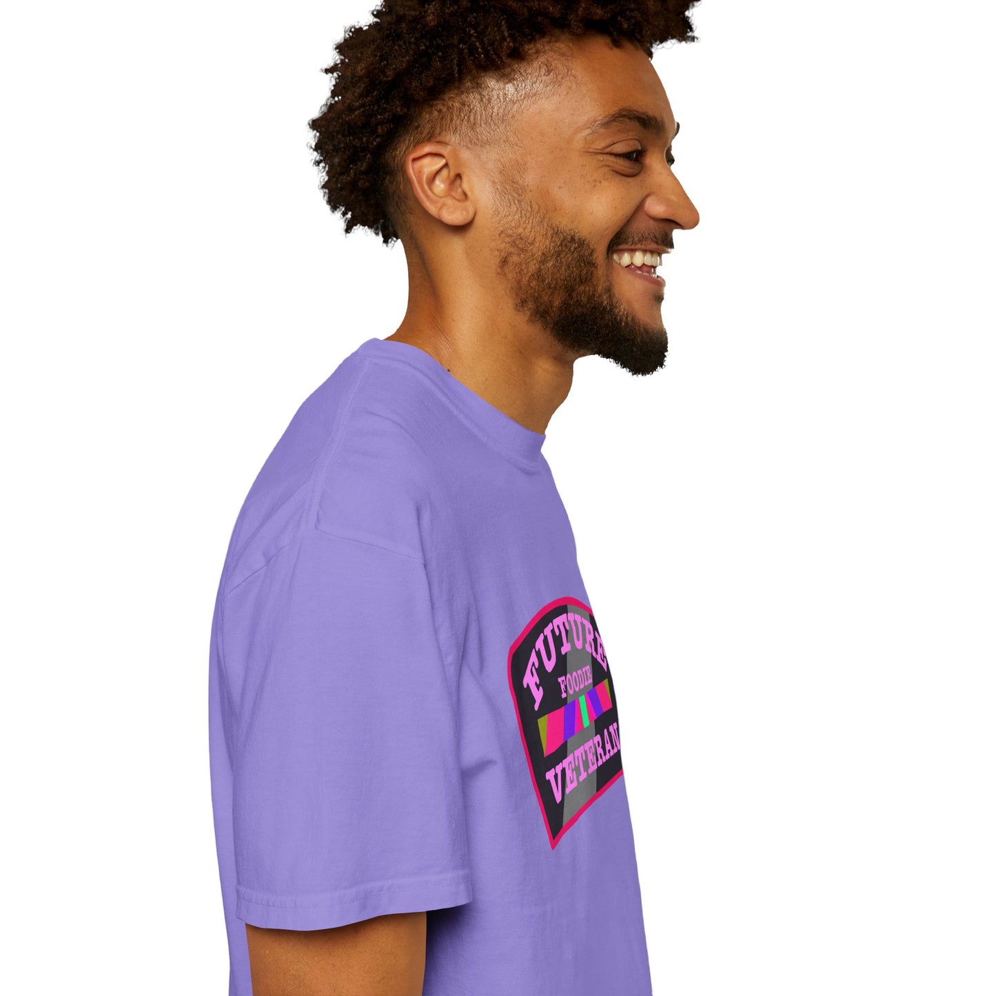 L.O.E.F Future Foodie Veteran Unisex Tee Shirt (Pink)