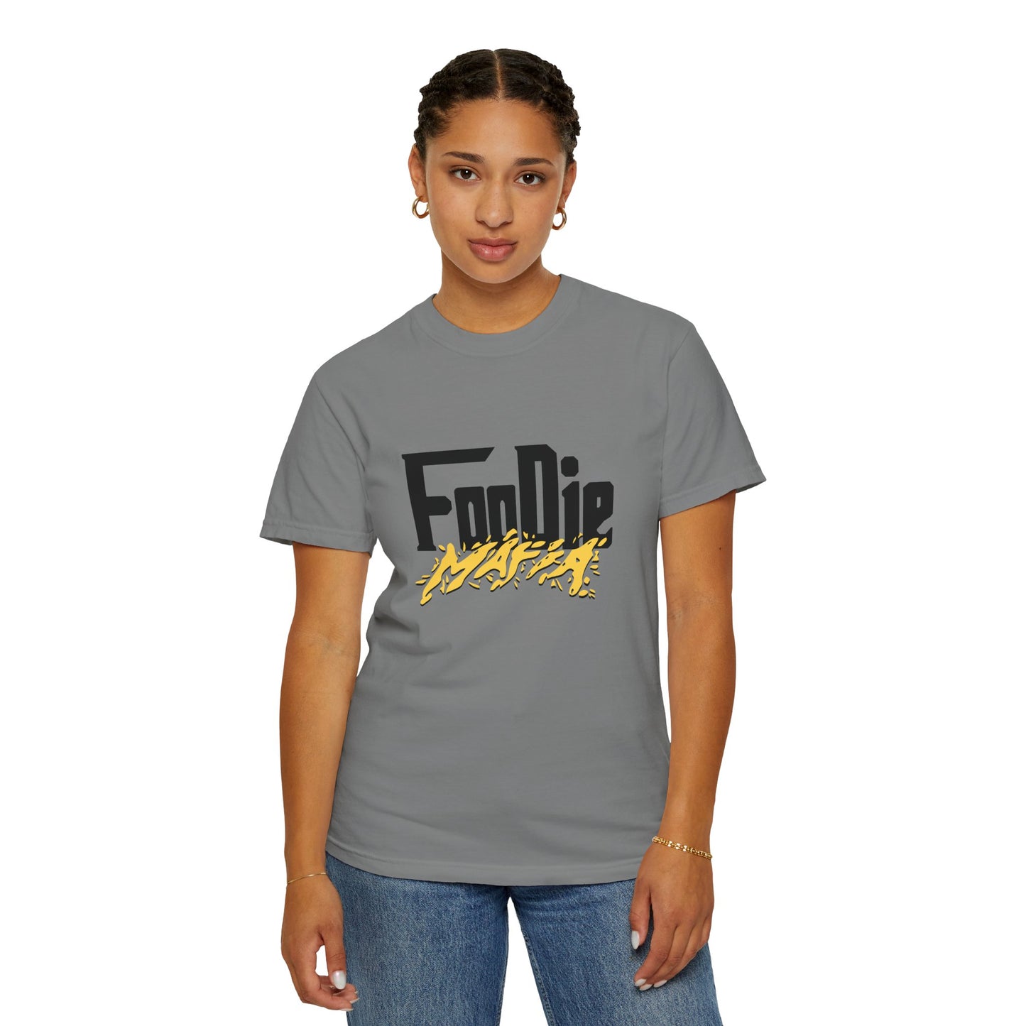 L.O.E.F Foodie Mafia Tee-Shirt (Mustard)