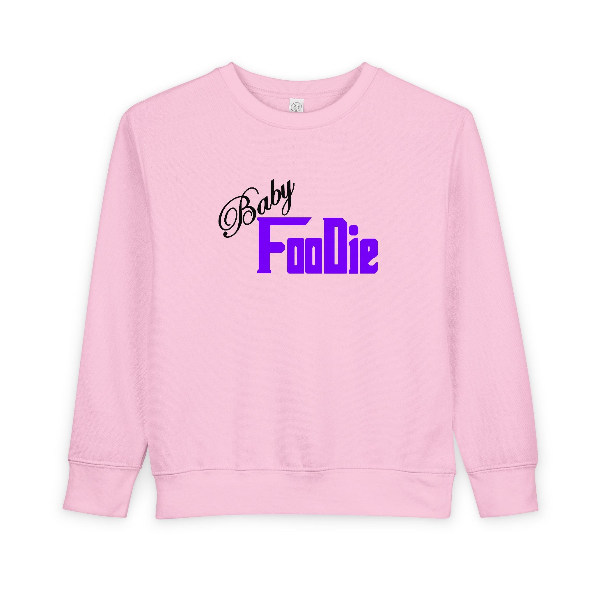 L.O.E.F Baby Foodie Toddler Sweatshirt (Violet)