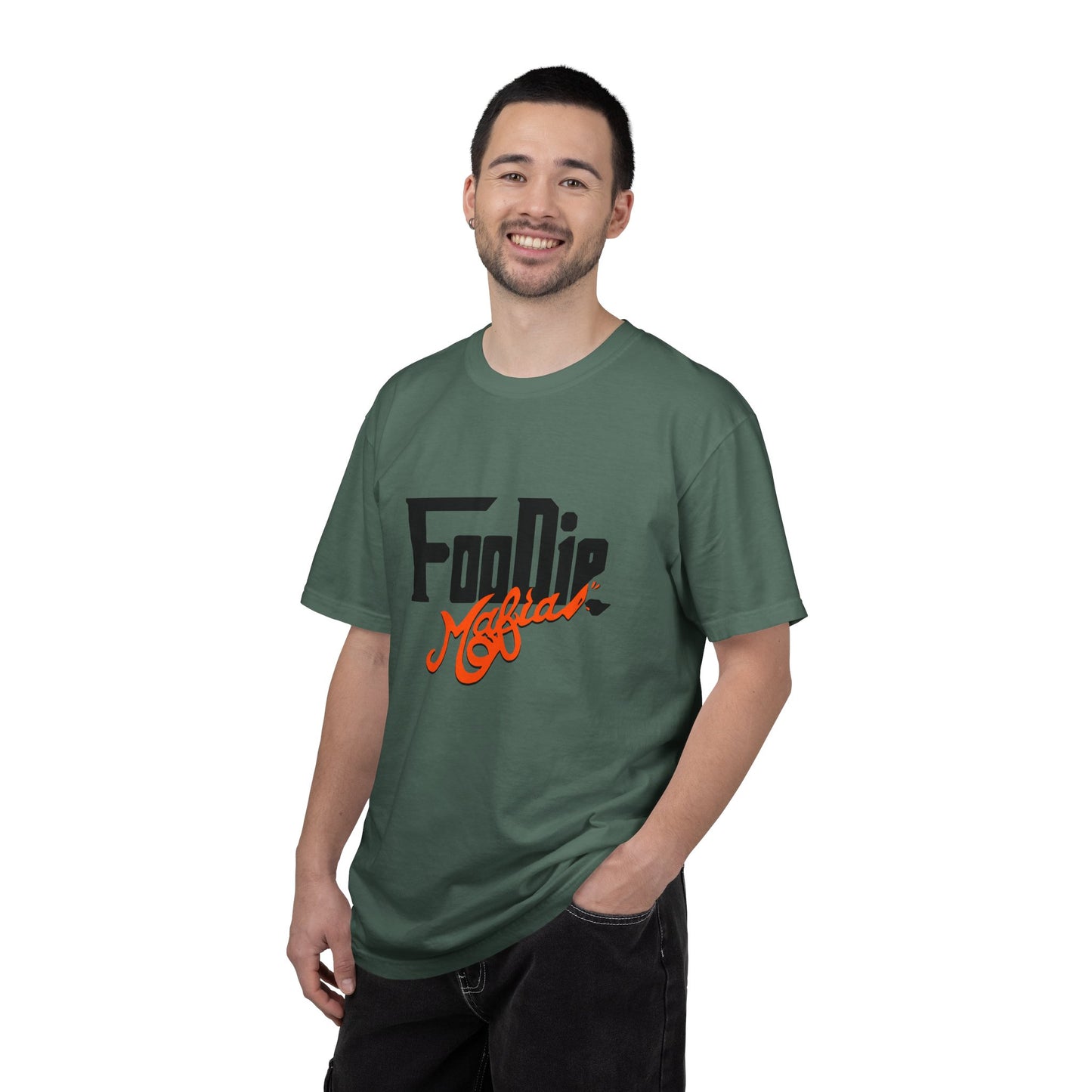 L.O.E.F Foodie Mafia Unisex Tee Shirt (Flat Red)