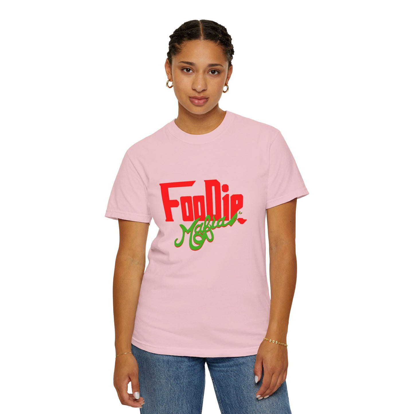 L.O.E.F Red Foodie Mafia Unisex Tee Shirt (Kelly Green)