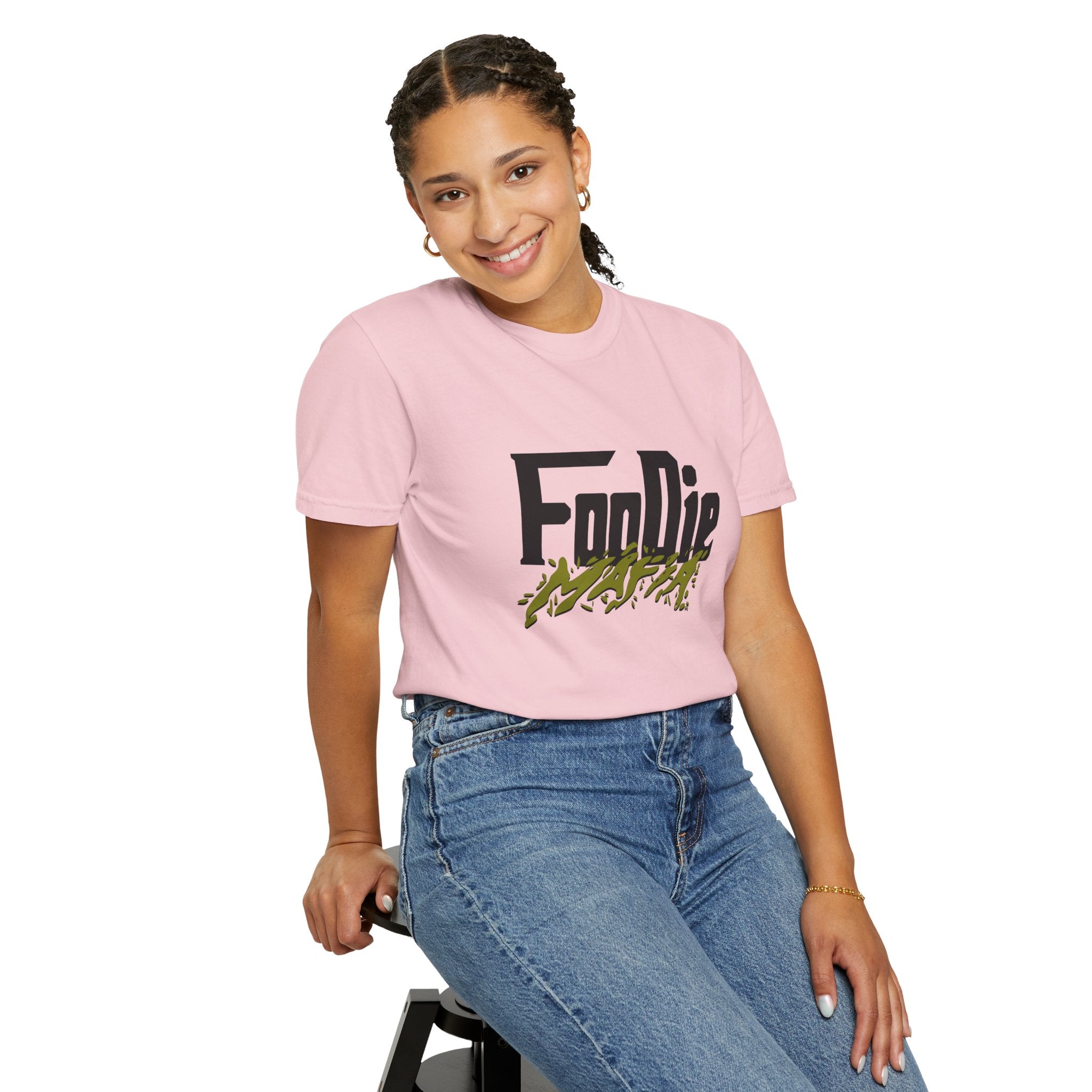 L.O.E.F Foodie Mafia Tee Shirt (Olive Green)