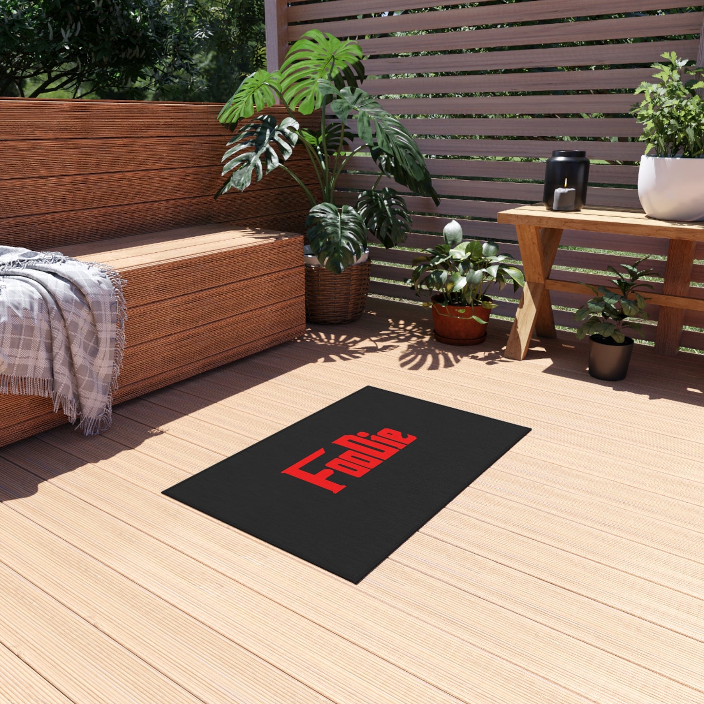 L.O.E.F Foodie Outdoor Rug