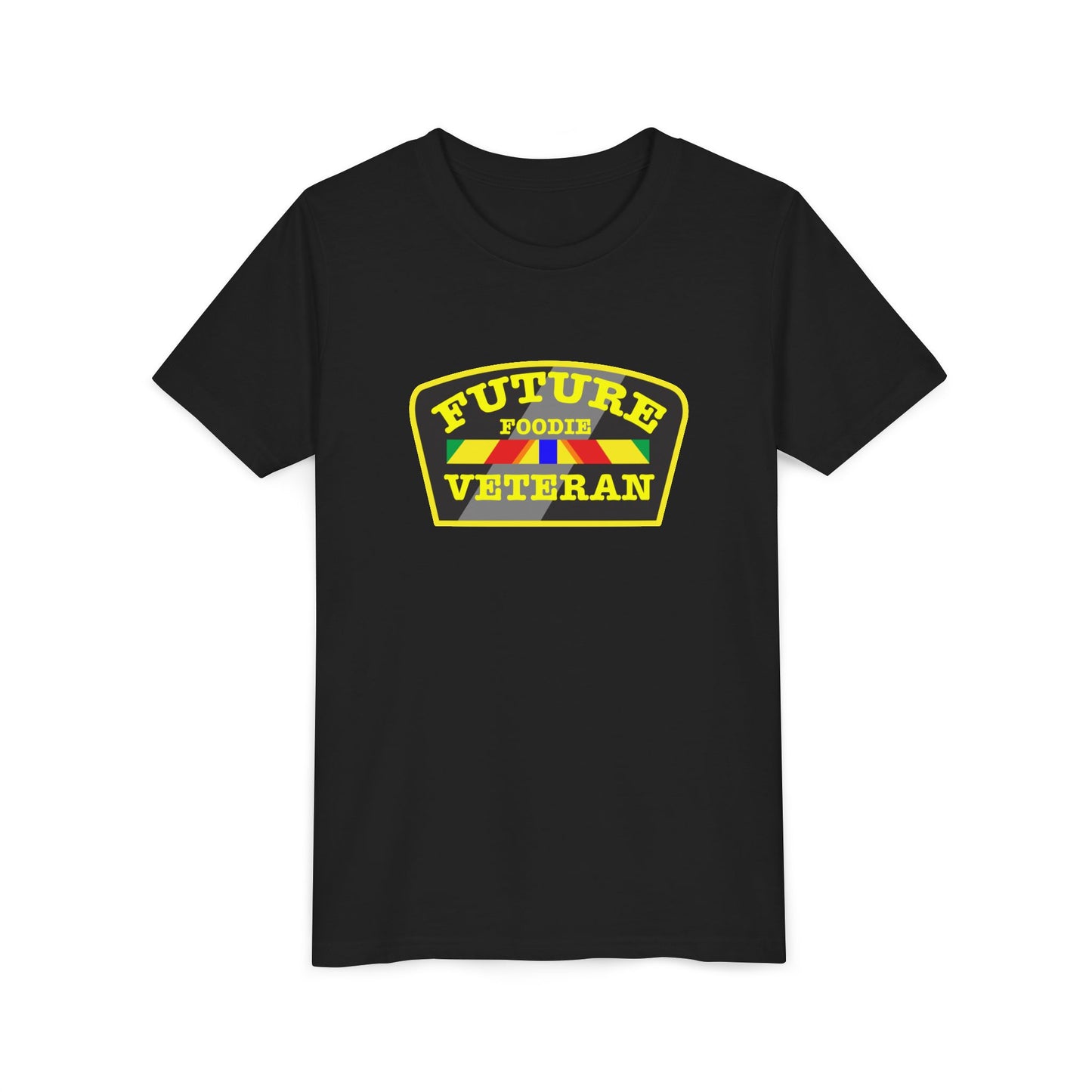 L.O.E.F Future Foodie Veteran Kids Tee Shirt (Yellow)