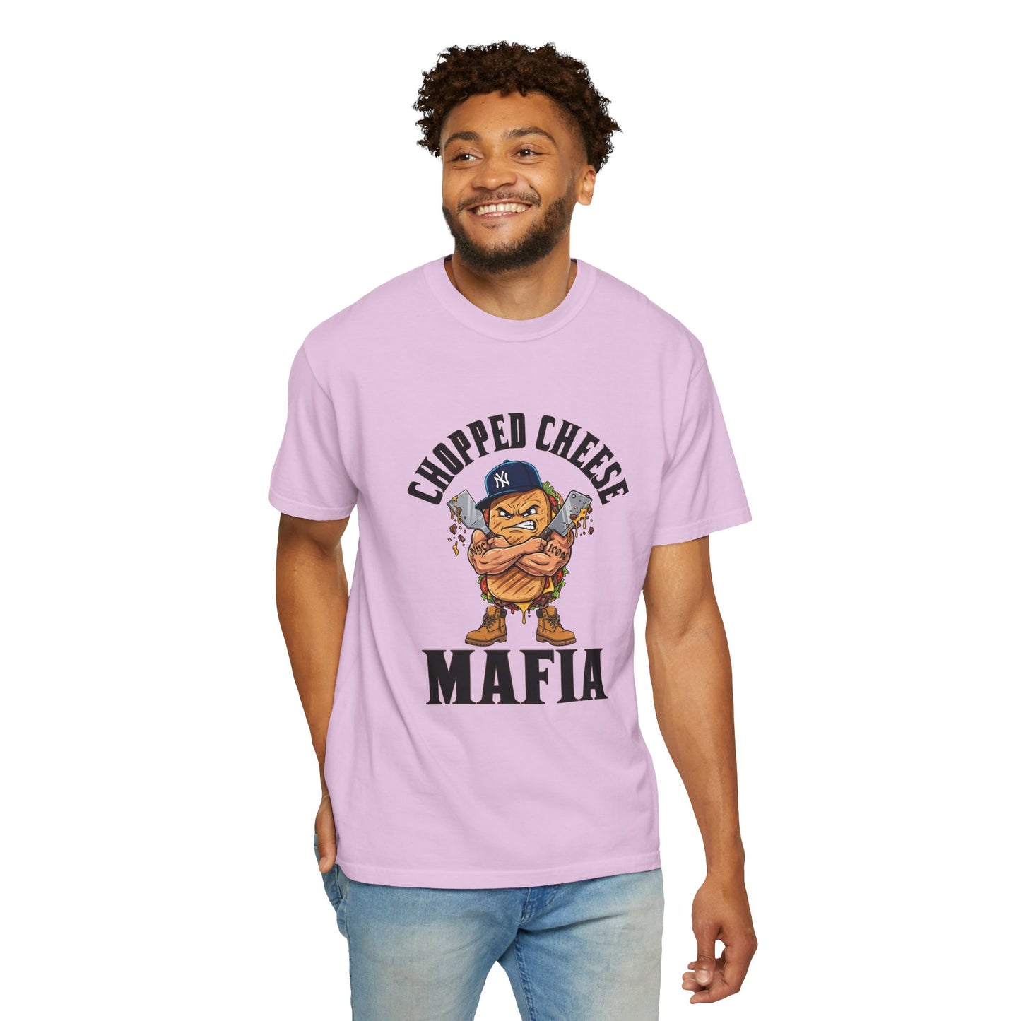 L.O.E.F Chopped Cheese Mafia Unisex Tee Shirt