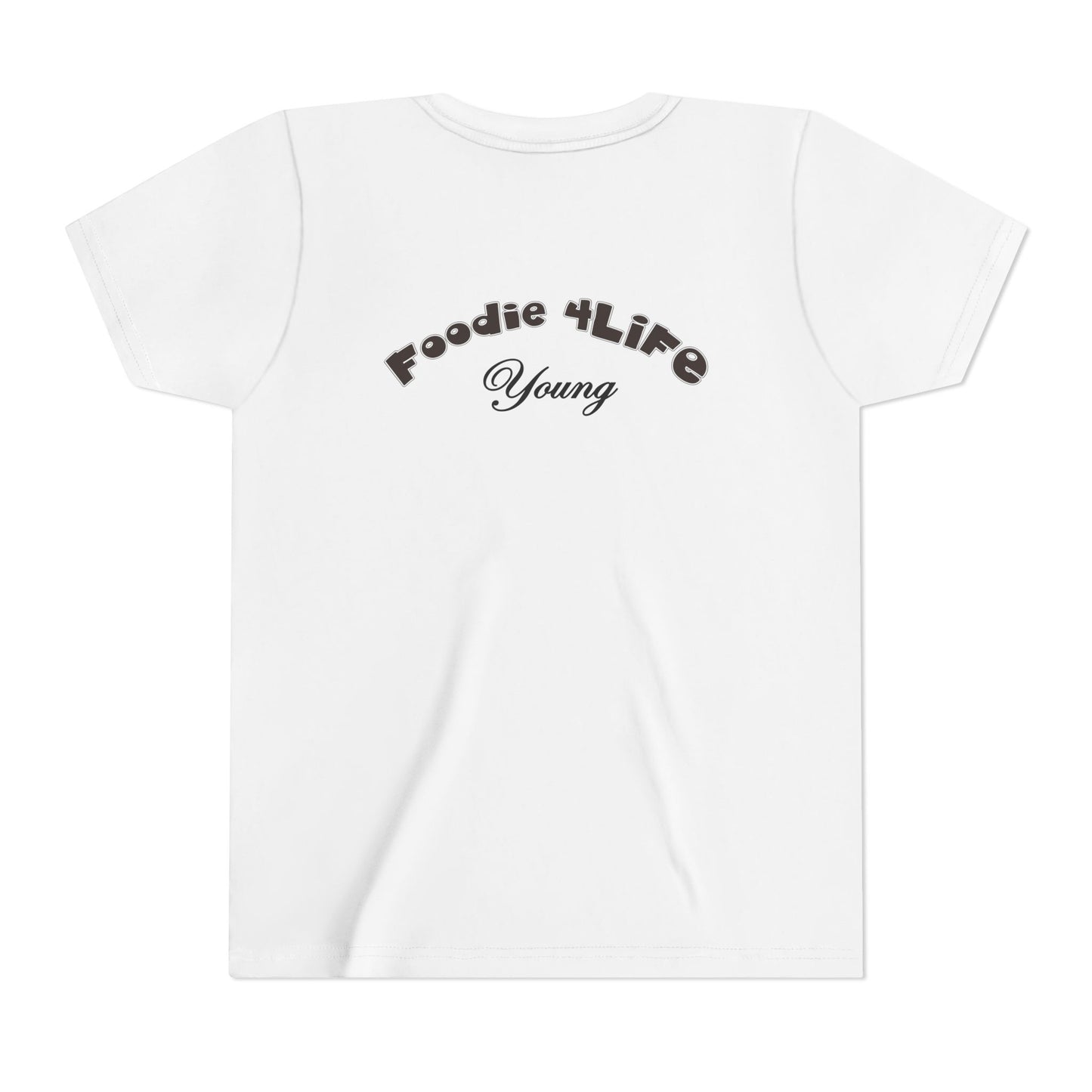 L.O.E.F Foodie 4Life Young Short Sleeve Tee (Black)