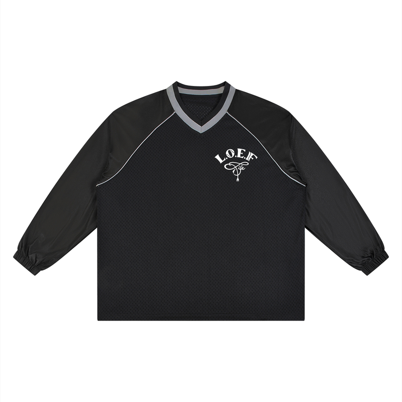 Unisex Paneled Long Sleeve Jersey