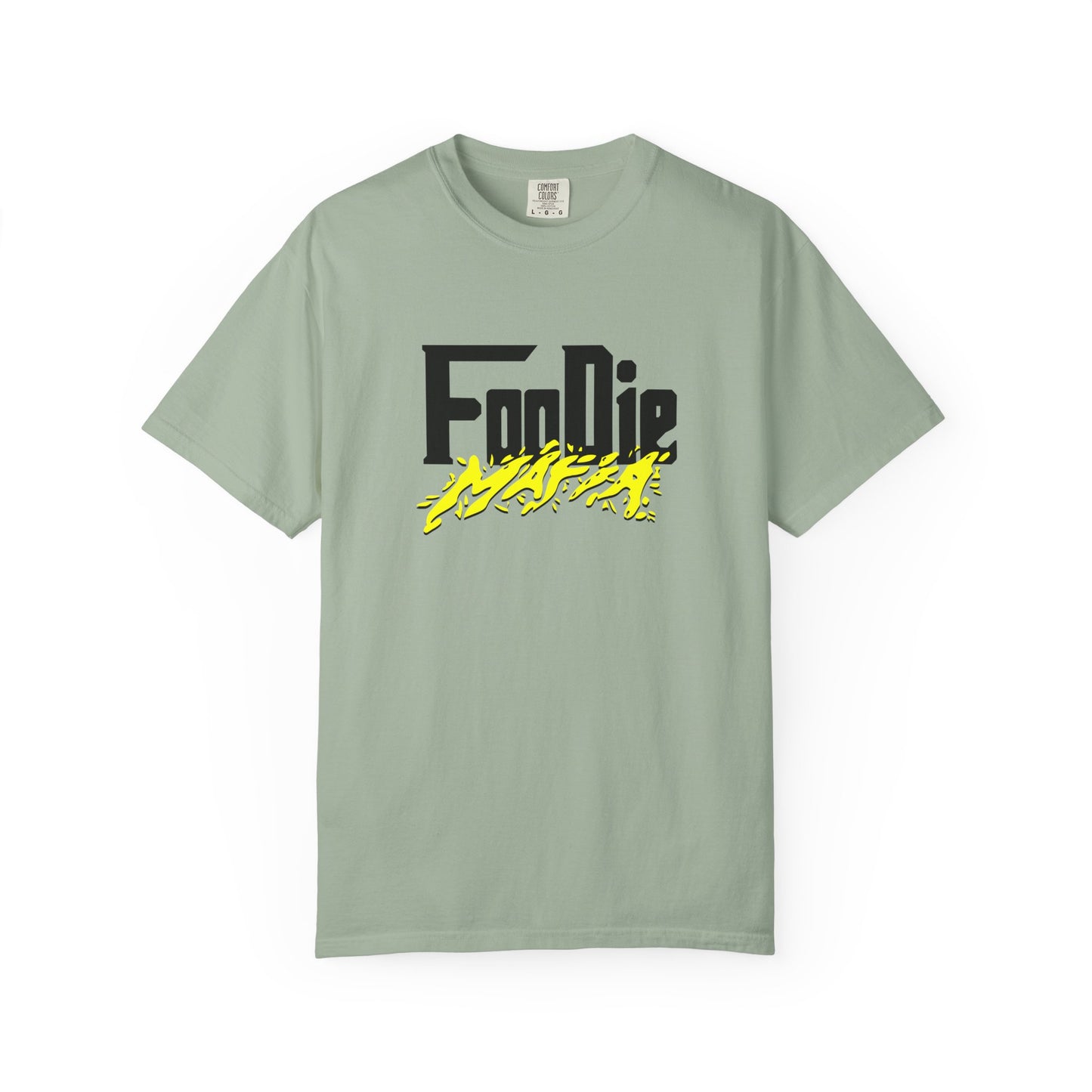 L.O.E.F Foodie Mafia Unisex Tee Shirt (Bright Yellow)