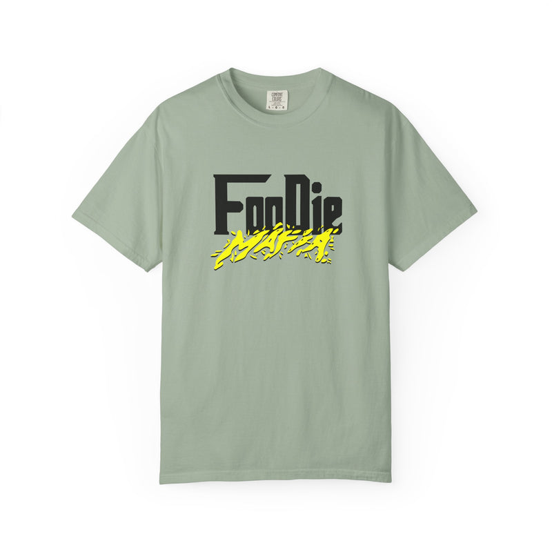 L.O.E.F Foodie Mafia Unisex Tee Shirt (Bright Yellow)