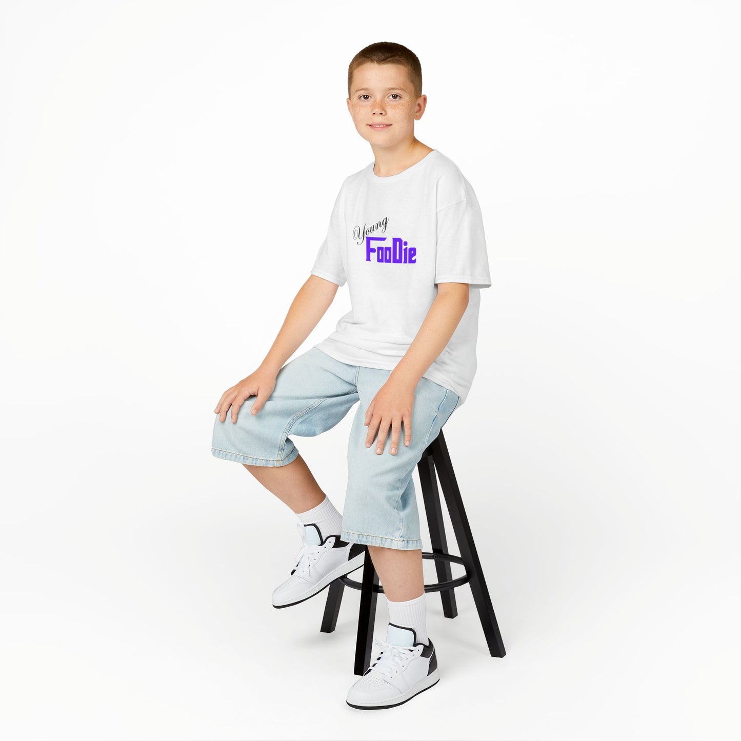 L.O.E.F Young Foodie Kids Tee Shirt (Violet)