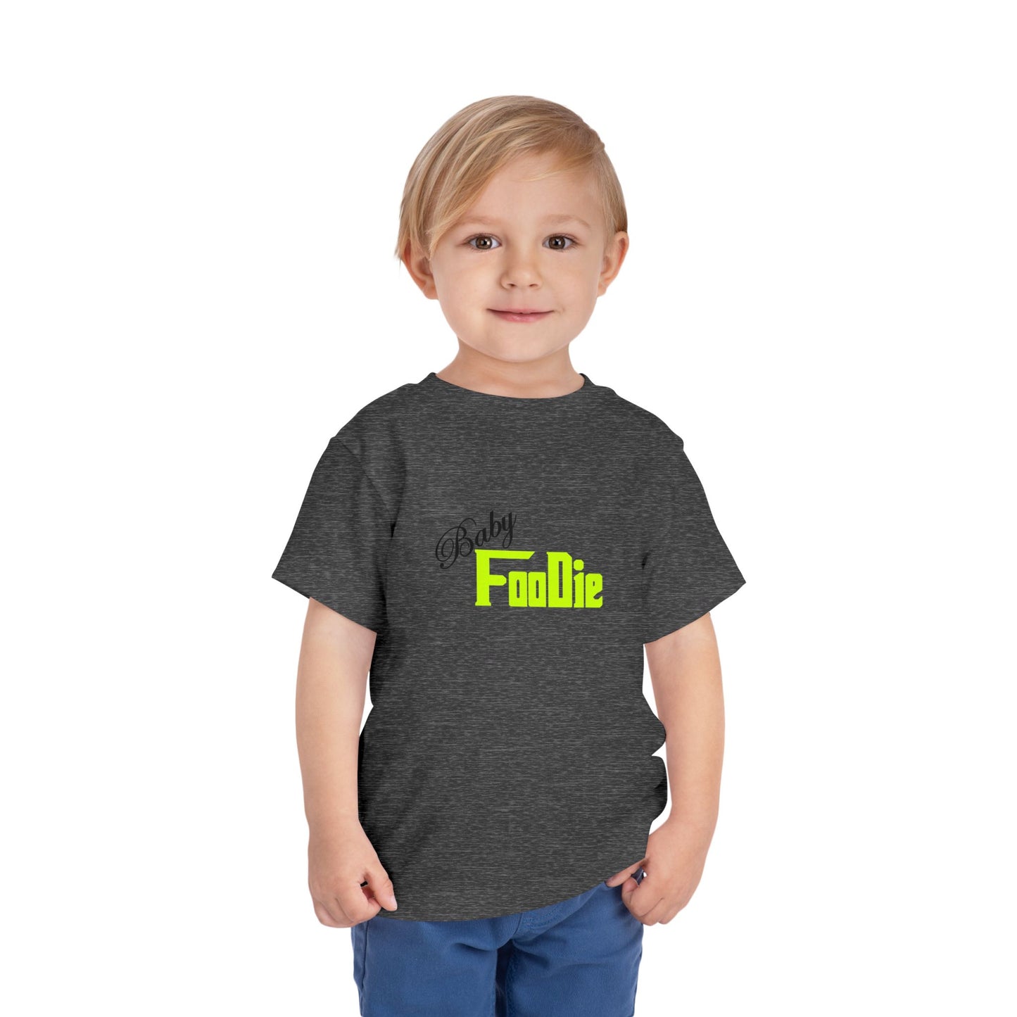 L.O.E.F Baby Foodie Toodler Tee Shirt (Neon Yellow)